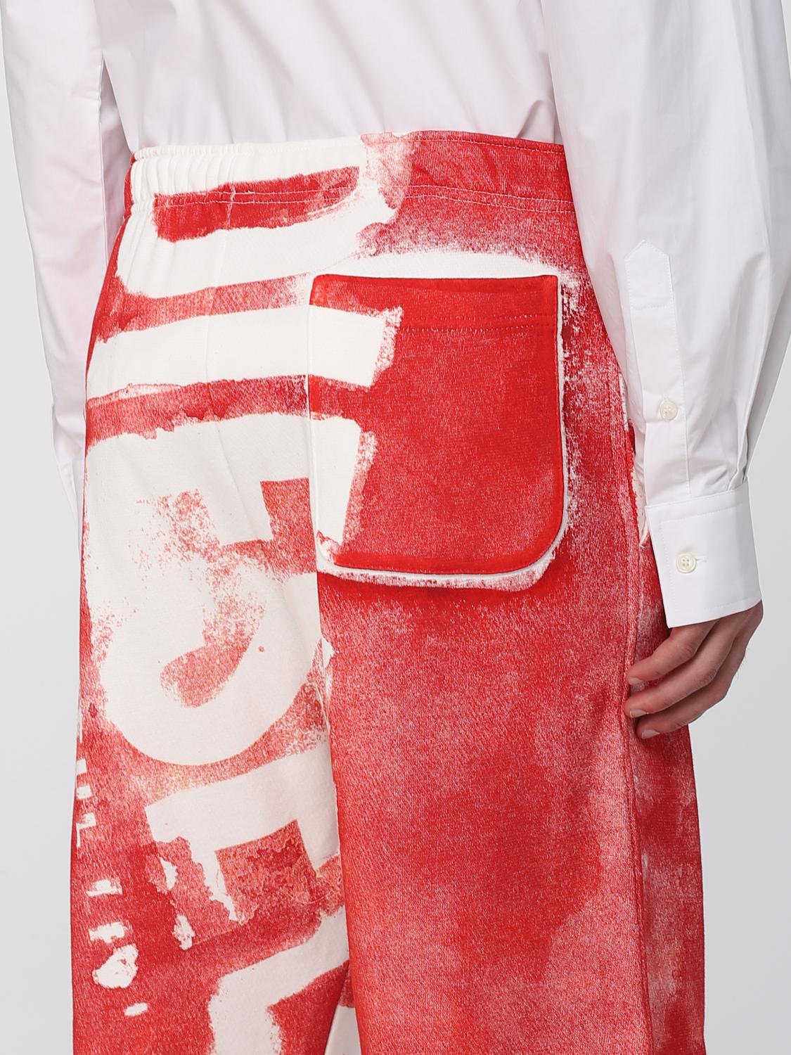 DIESEL SHORTS: Diesel cotton shorts, Red - Img 4