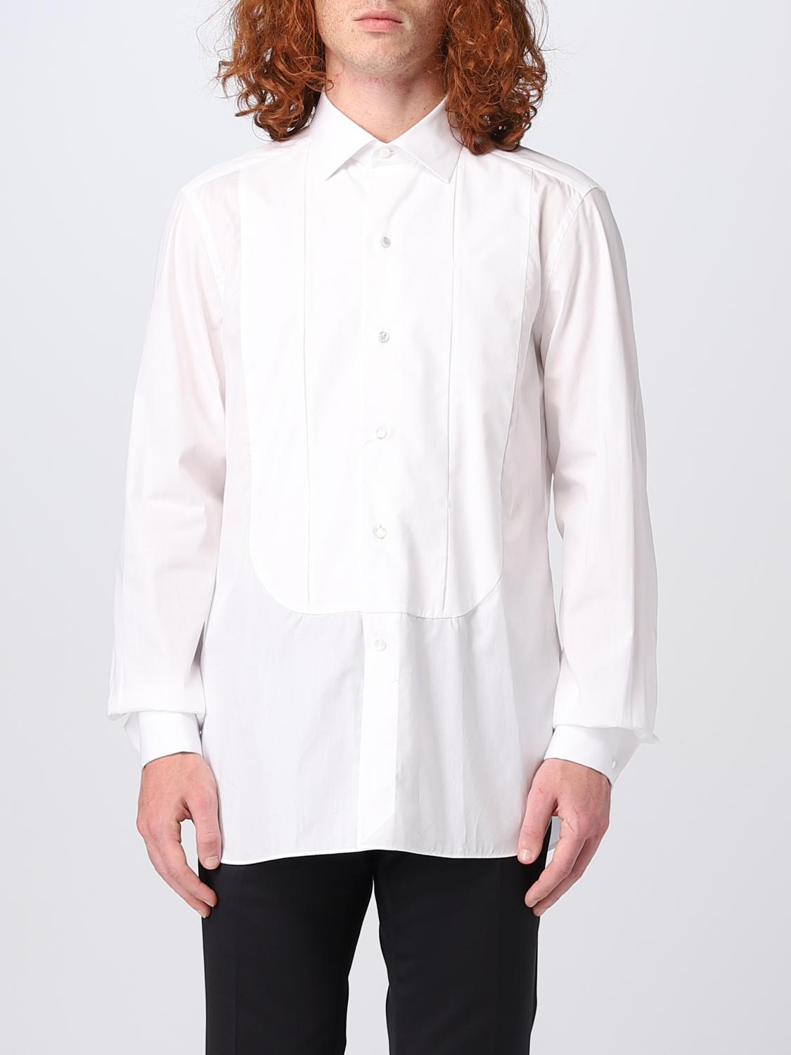 ZEGNA CAMICIA: Camicia uomo zegna, Bianco - Img 1