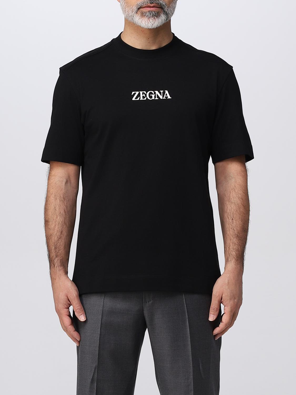 Zegna - Man - Black - T-shirt main image 1