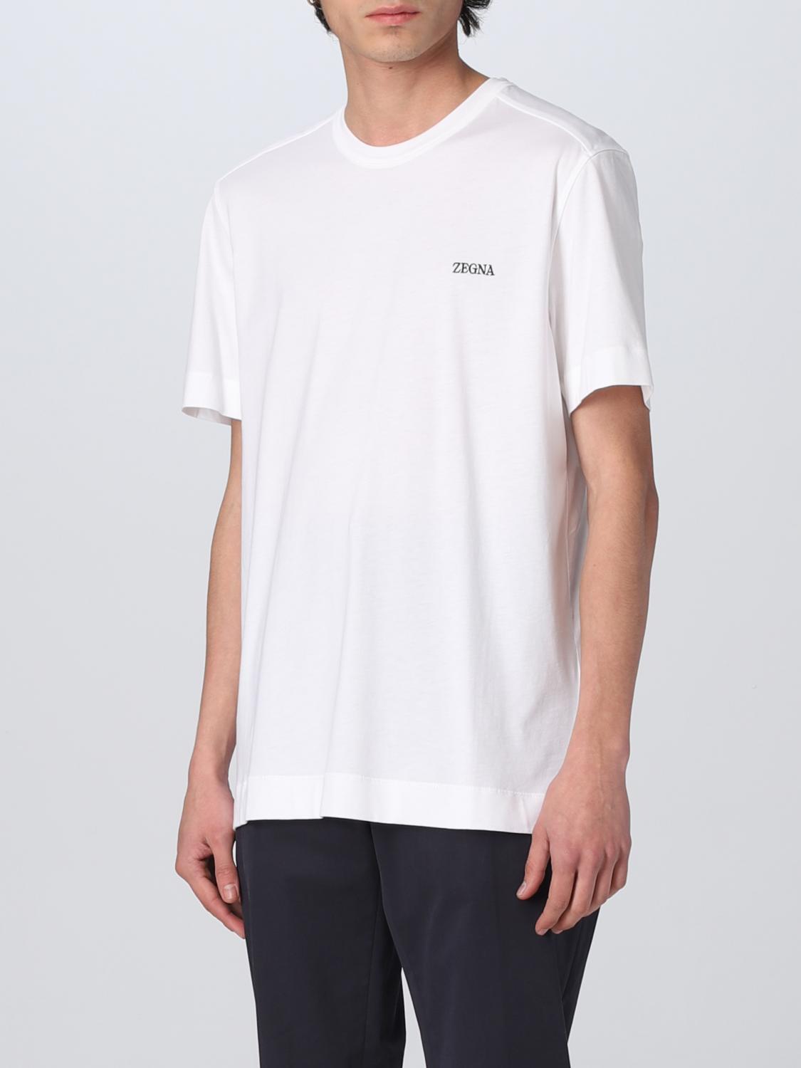 ZEGNA T-SHIRT: T-shirt herren Zegna, Weiß - Img 4