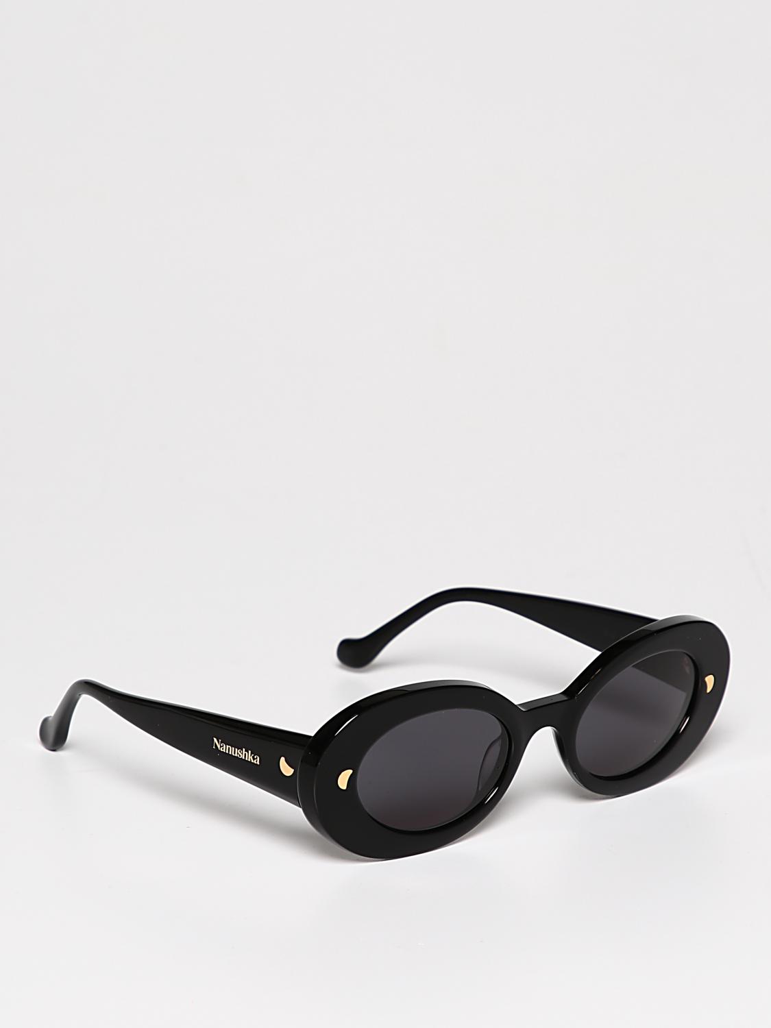 NANUSHKA GAFAS DE SOL: Gafas mujer Nanushka, Negro - Img 1