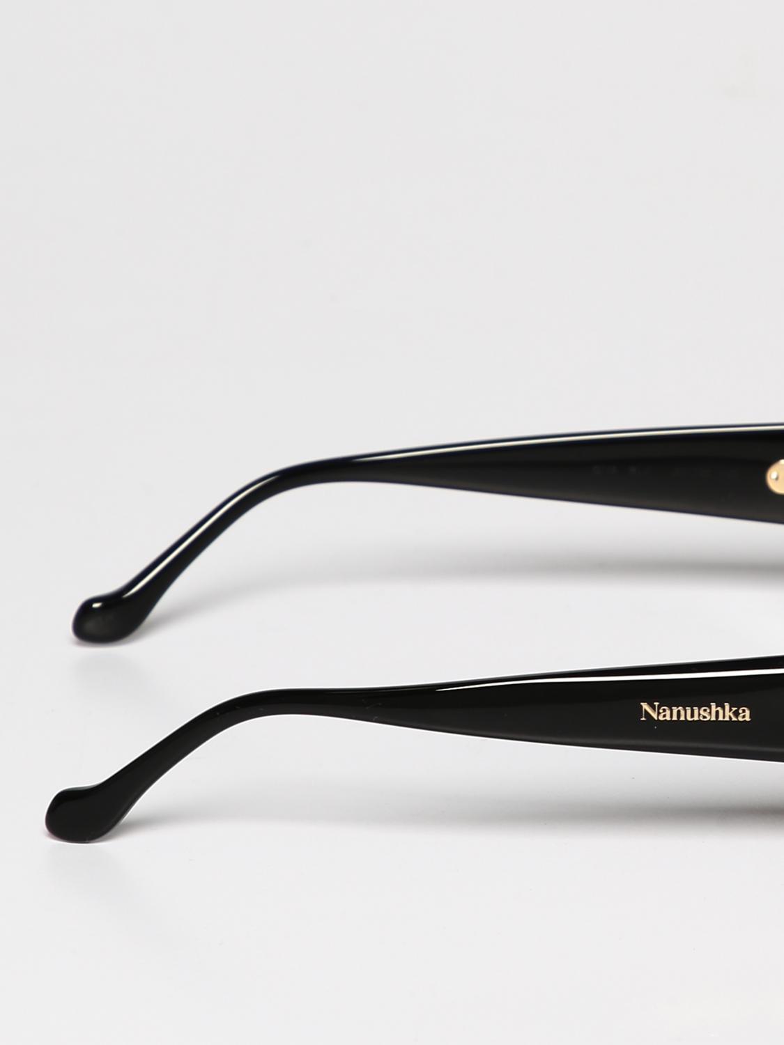 NANUSHKA GAFAS DE SOL: Gafas mujer Nanushka, Negro - Img 3