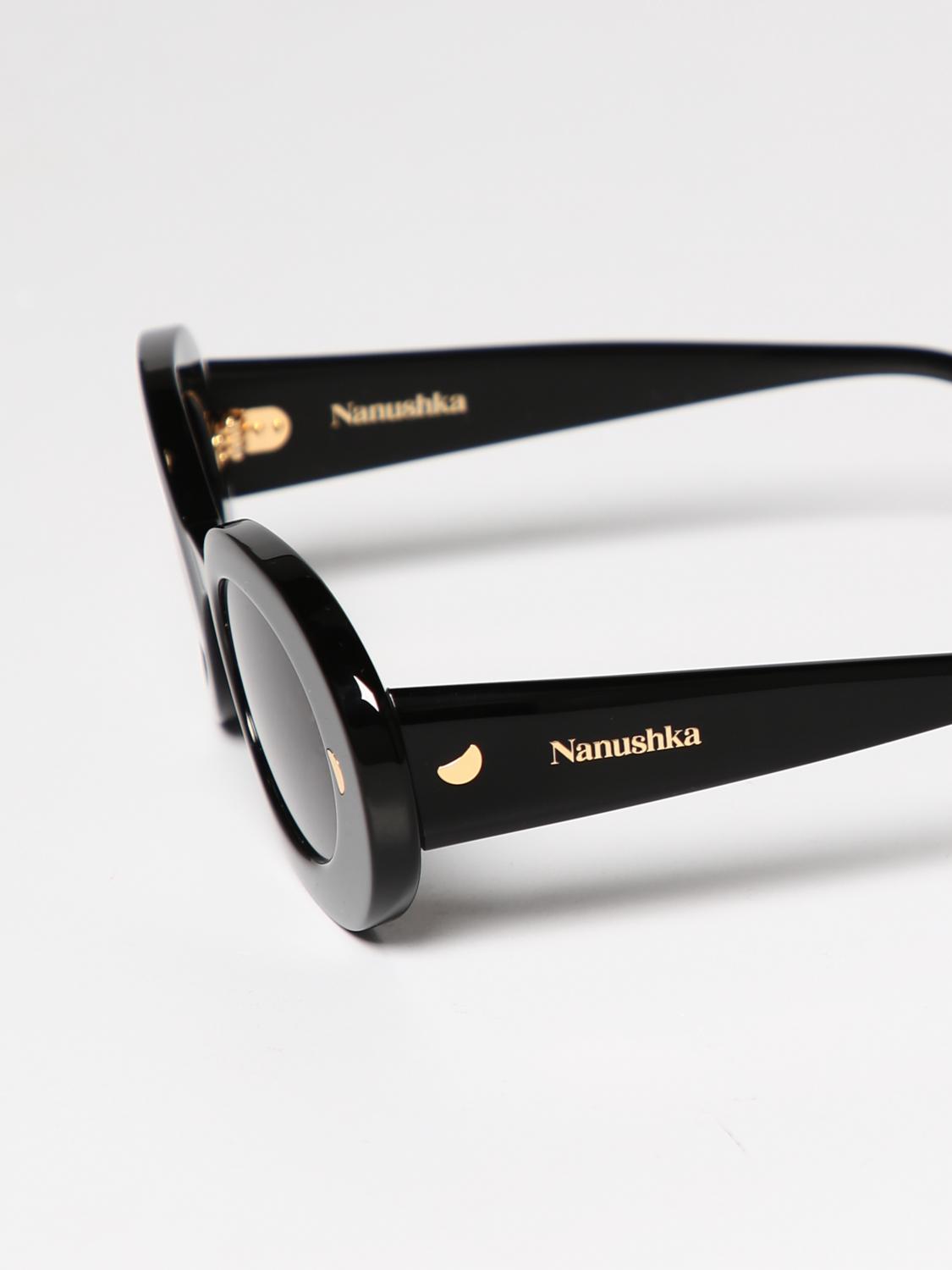 NANUSHKA GAFAS DE SOL: Gafas mujer Nanushka, Negro - Img 4
