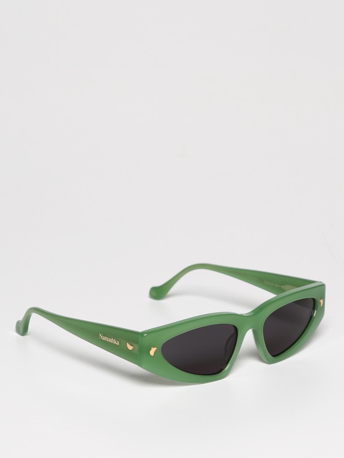 NANUSHKA GAFAS DE SOL: Gafas mujer Nanushka, Verde - Img 1