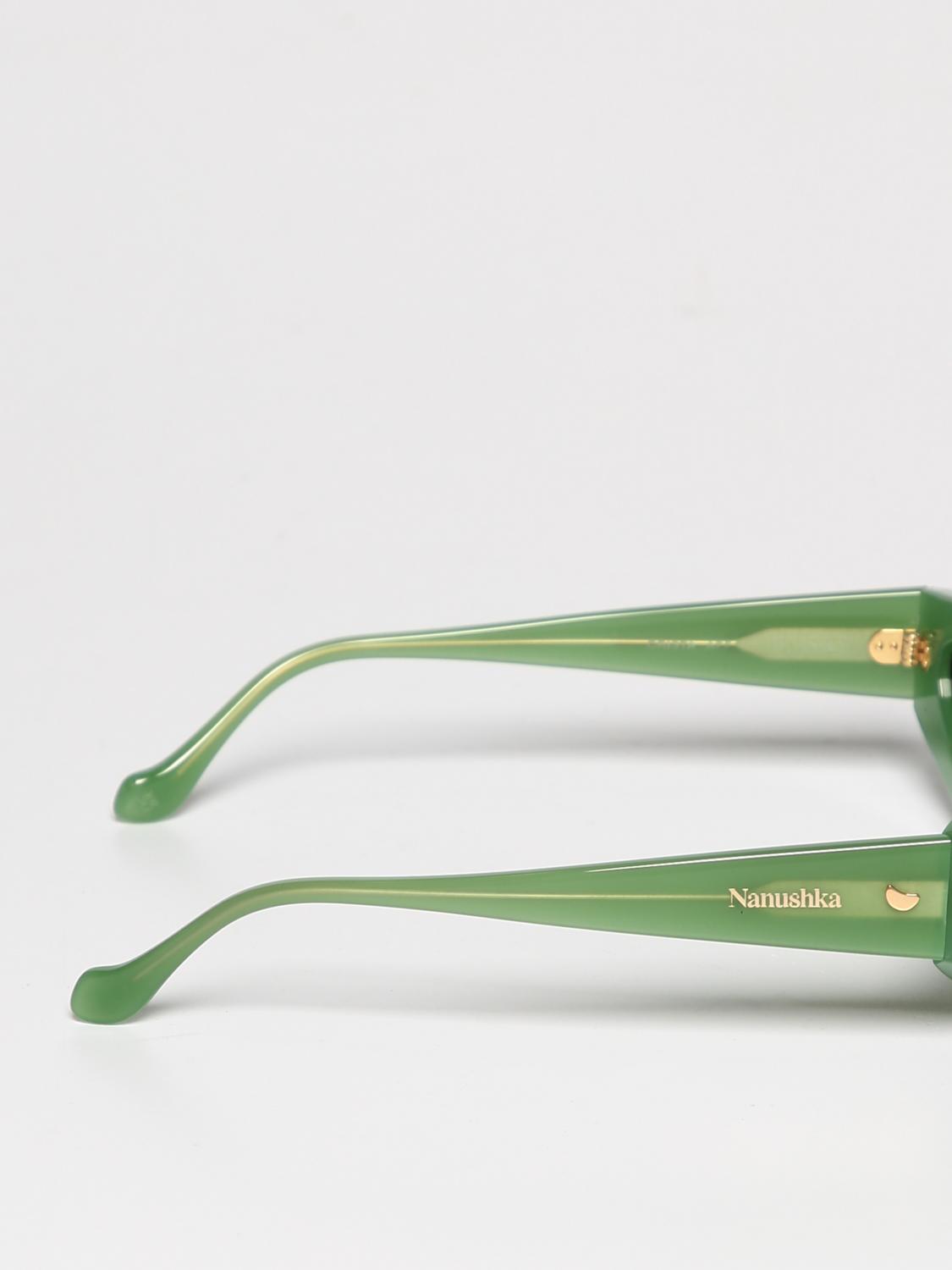 NANUSHKA GAFAS DE SOL: Gafas mujer Nanushka, Verde - Img 3