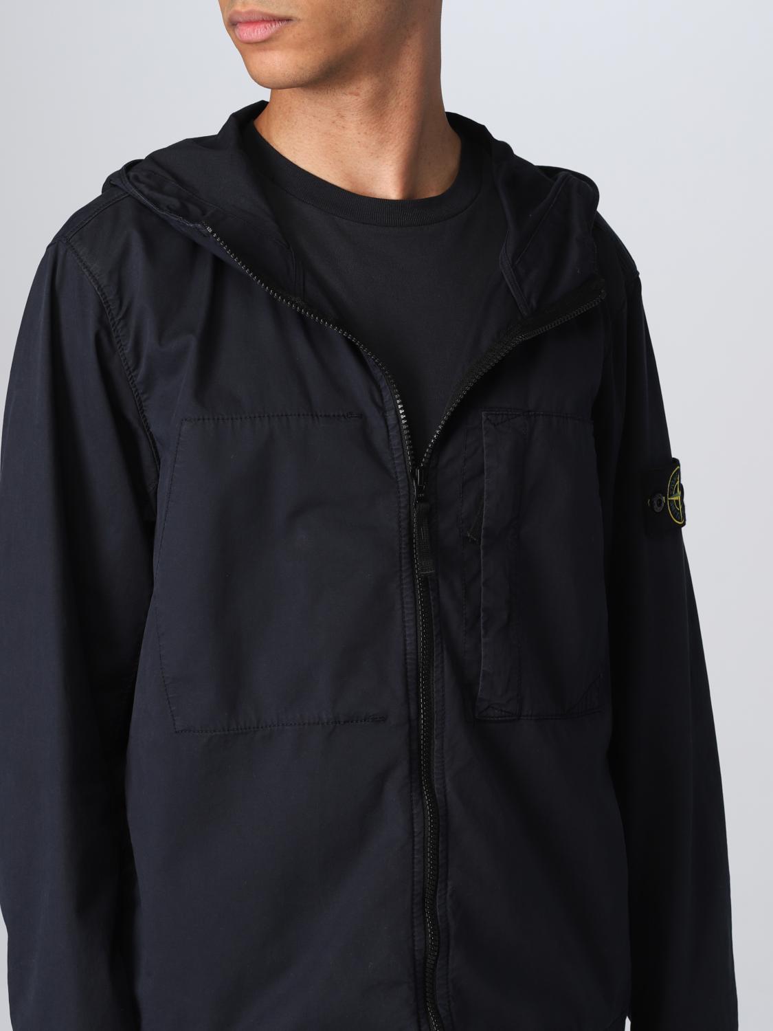 STONE ISLAND 外套: 外套 男士 Stone Island, 蓝色 - Img 5