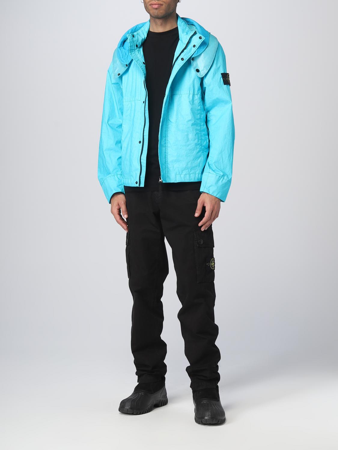 STONE ISLAND JACKET: Jacket men Stone Island, Gnawed Blue - Img 2