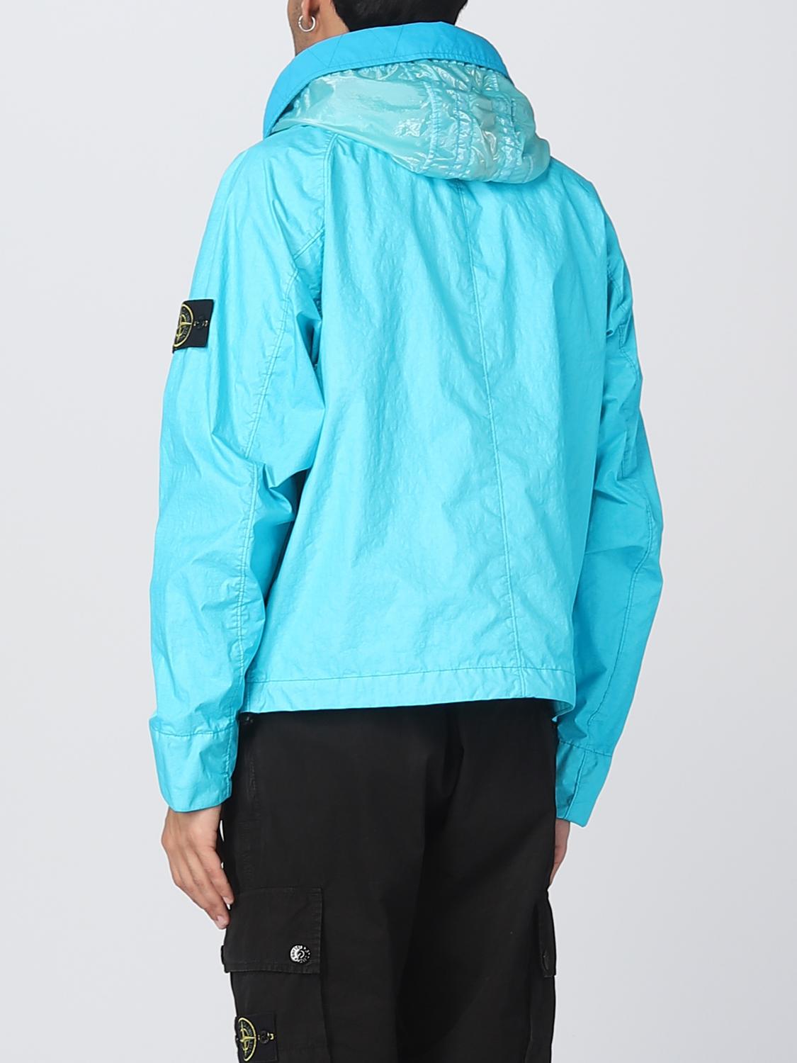 STONE ISLAND JACKET: Jacket men Stone Island, Gnawed Blue - Img 3