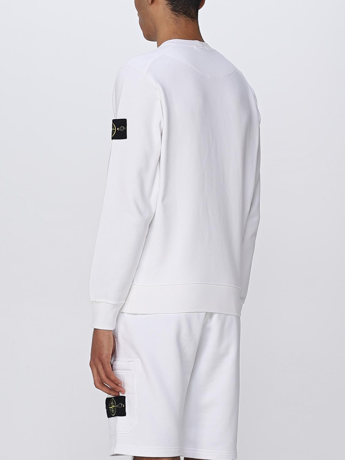 STONE ISLAND SWEATSHIRT: Sweatshirt men Stone Island, White - Img 3