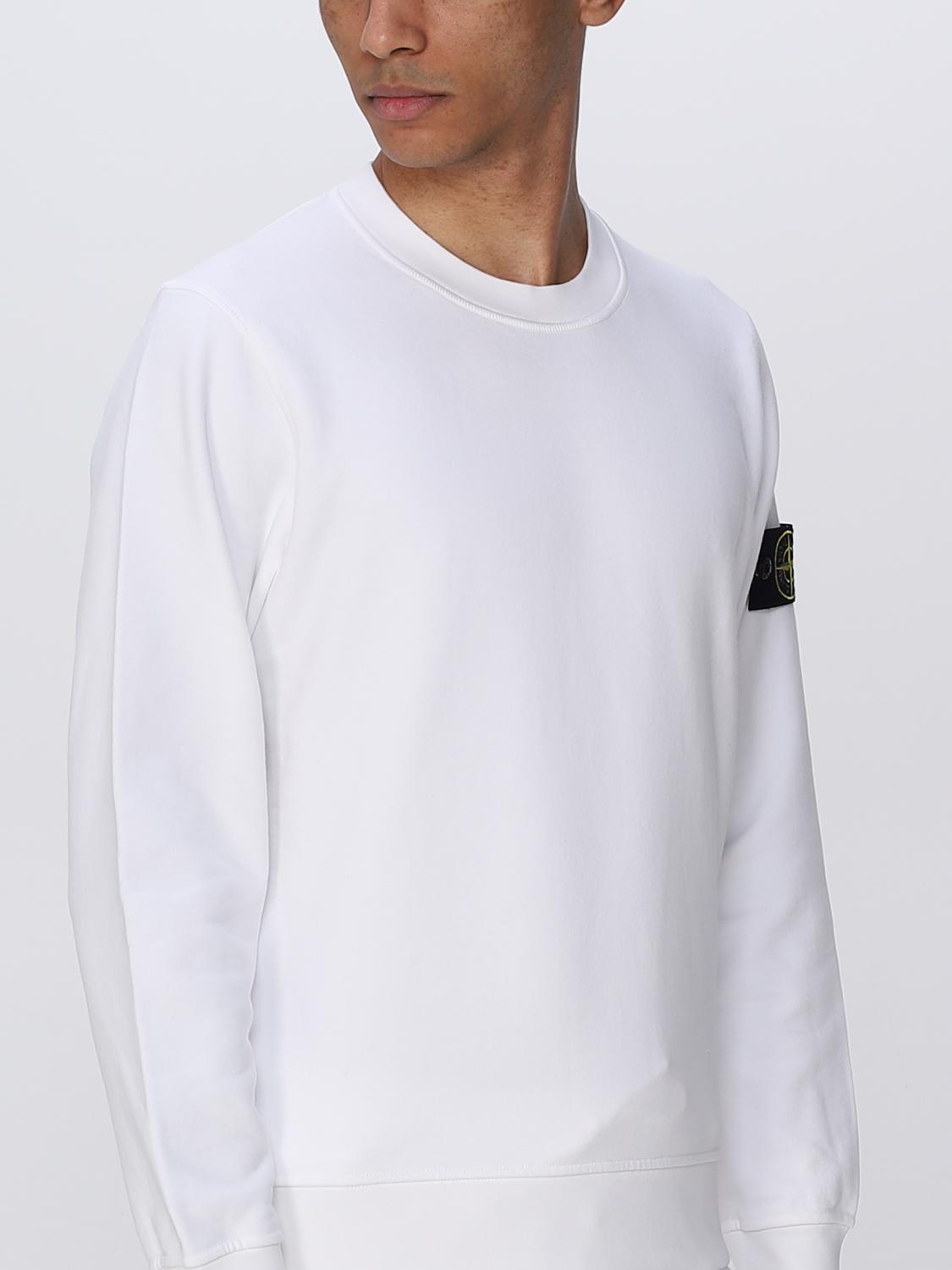 STONE ISLAND SWEATSHIRT: Sweatshirt men Stone Island, White - Img 5