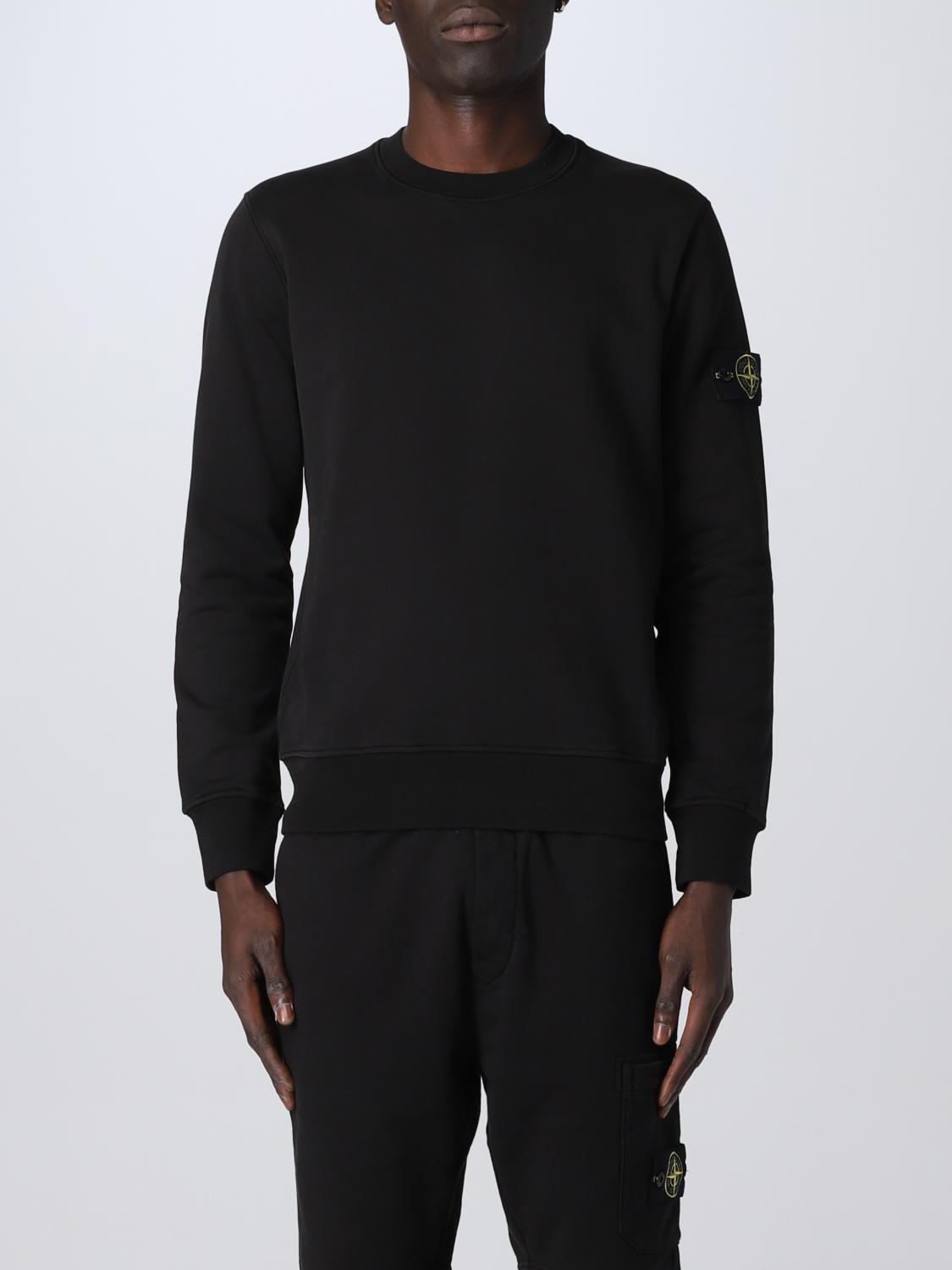 STONE ISLAND SWEATSHIRT: Sweatshirt men Stone Island, Black - Img 1