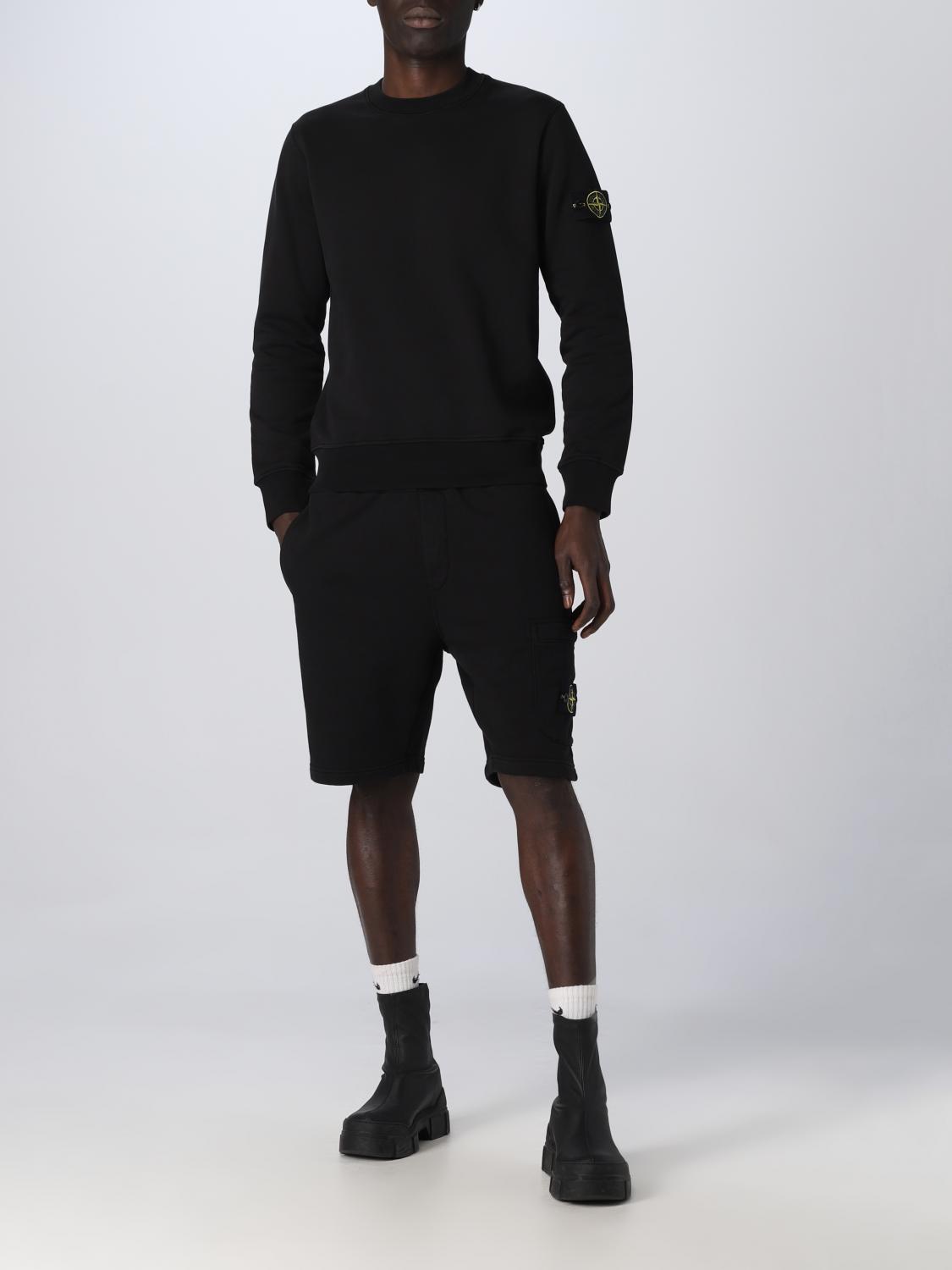 STONE ISLAND SWEATSHIRT: Sweatshirt men Stone Island, Black - Img 2