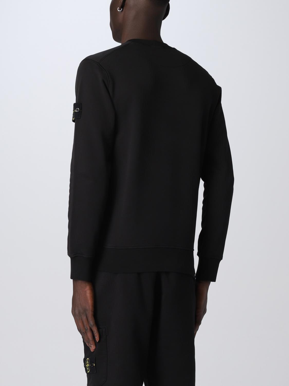 STONE ISLAND SWEATSHIRT: Sweatshirt men Stone Island, Black - Img 3