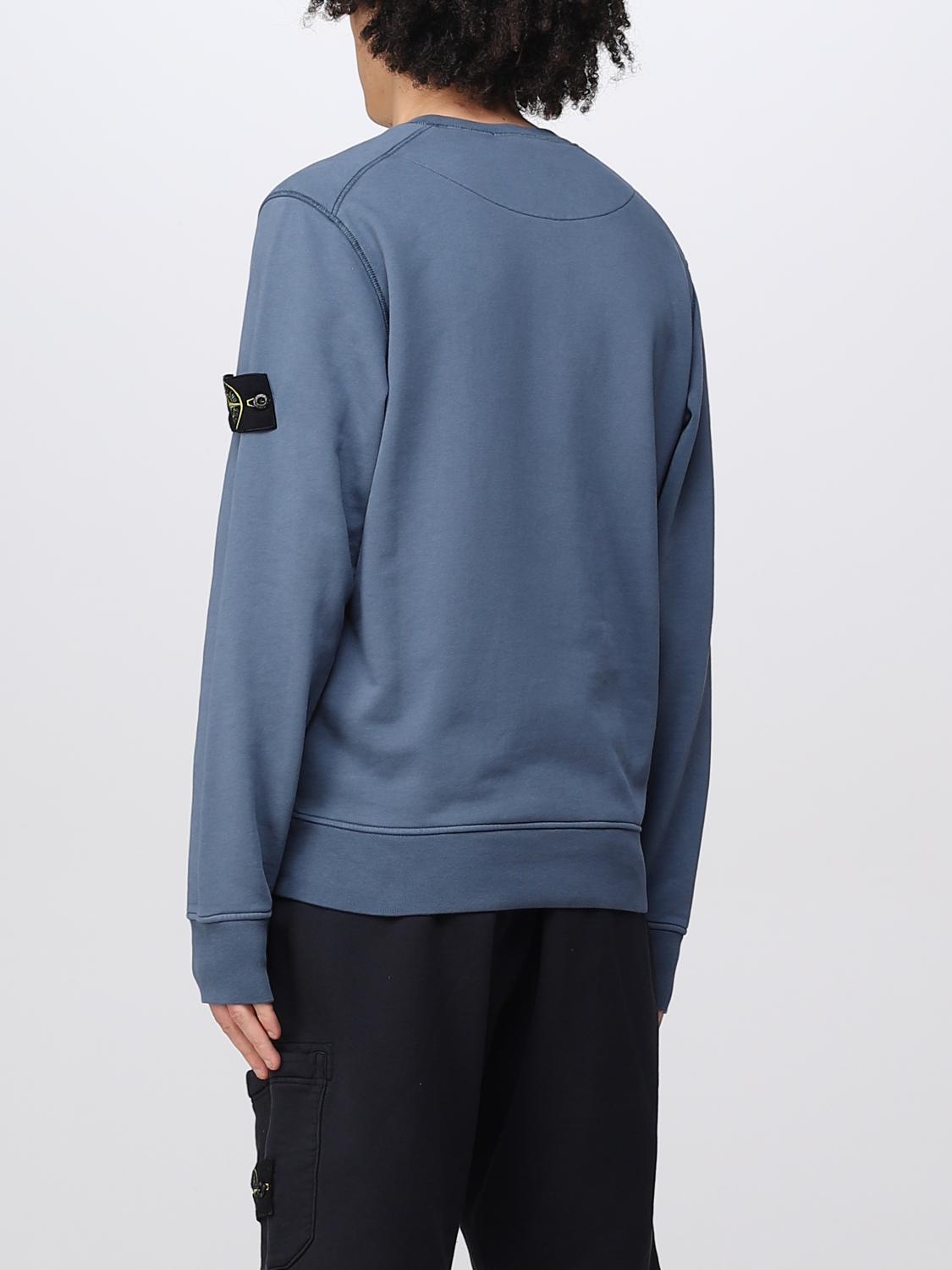 STONE ISLAND SWEATSHIRT: Sweatshirt men Stone Island, Blue - Img 2