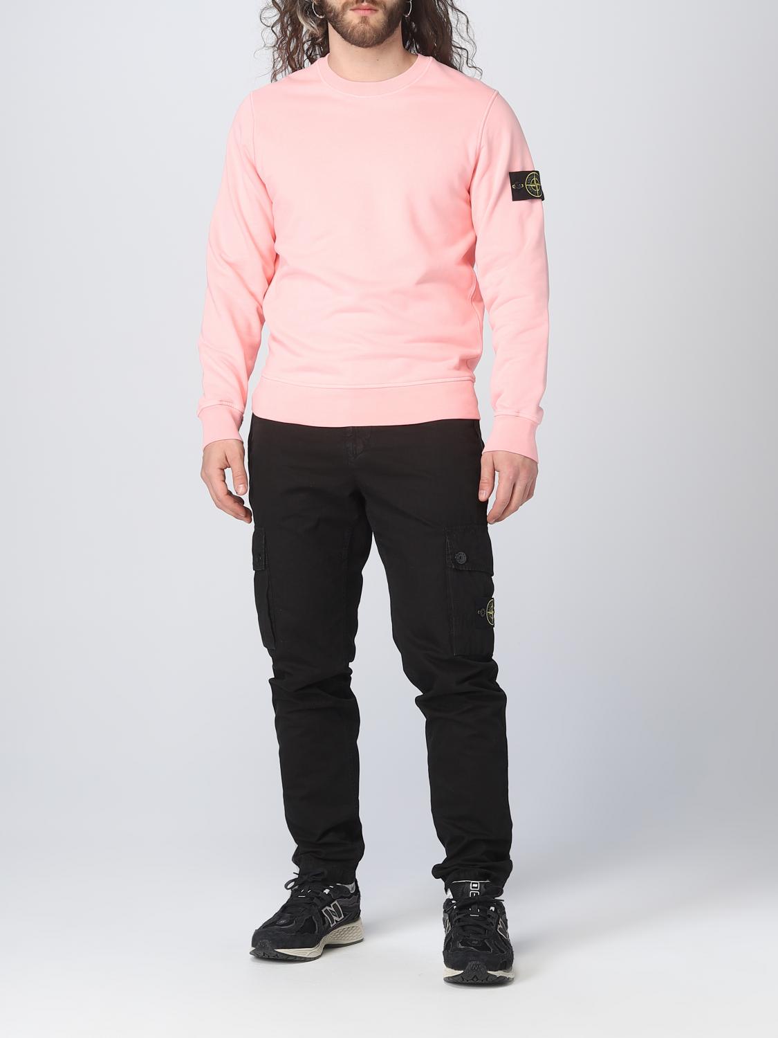 STONE ISLAND SWEATSHIRT: Sweatshirt men Stone Island, Pink - Img 2