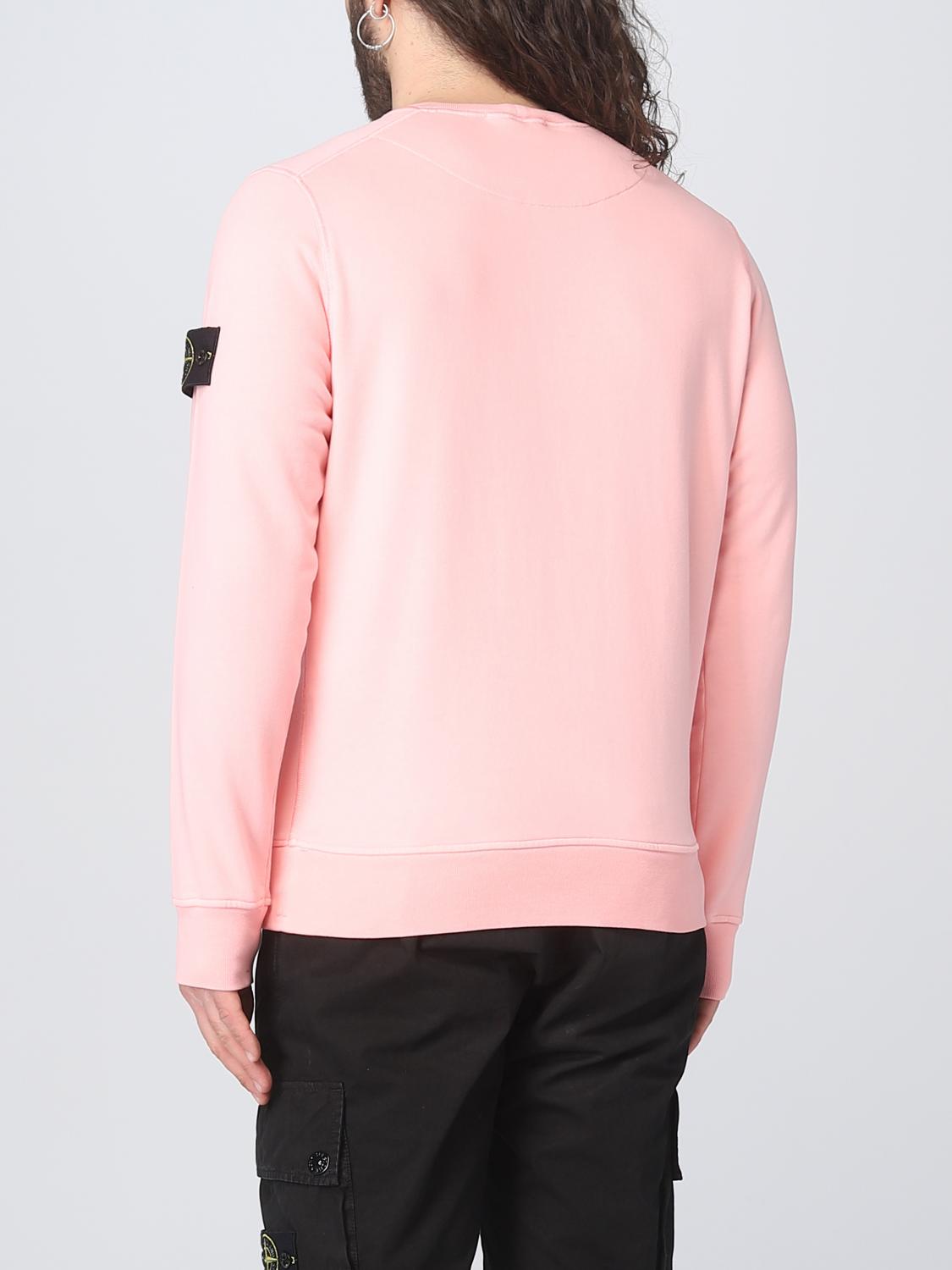 STONE ISLAND SWEATSHIRT: Sweatshirt men Stone Island, Pink - Img 3