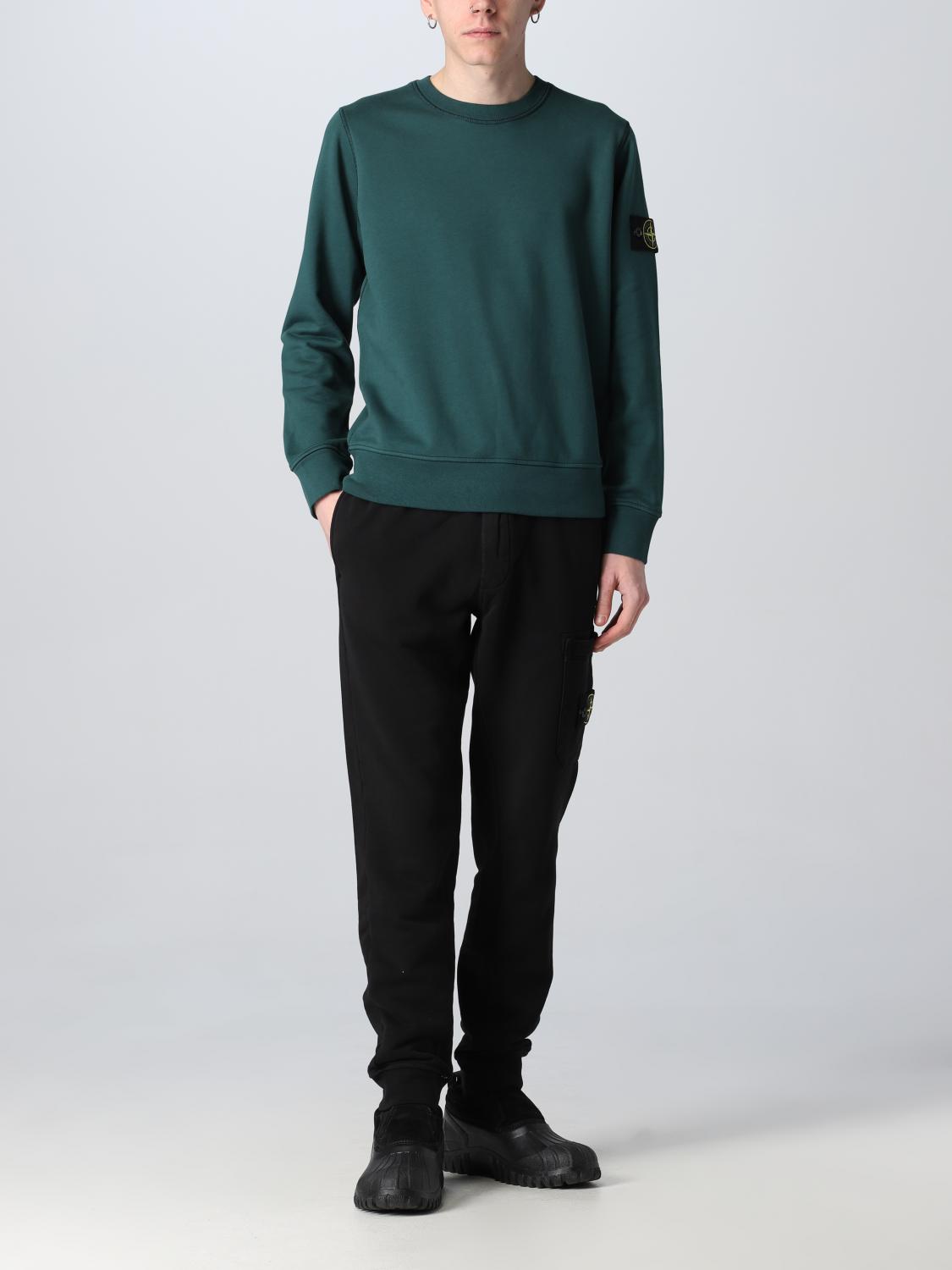 STONE ISLAND SWEATSHIRT: Sweatshirt men Stone Island, Green - Img 2