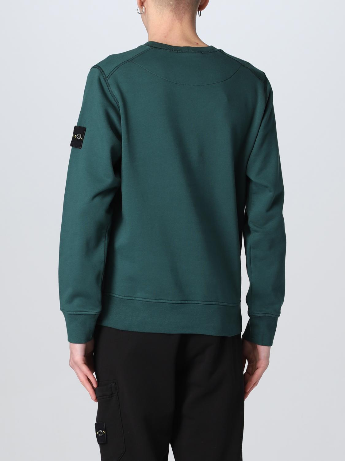 STONE ISLAND SWEATSHIRT: Sweatshirt men Stone Island, Green - Img 3