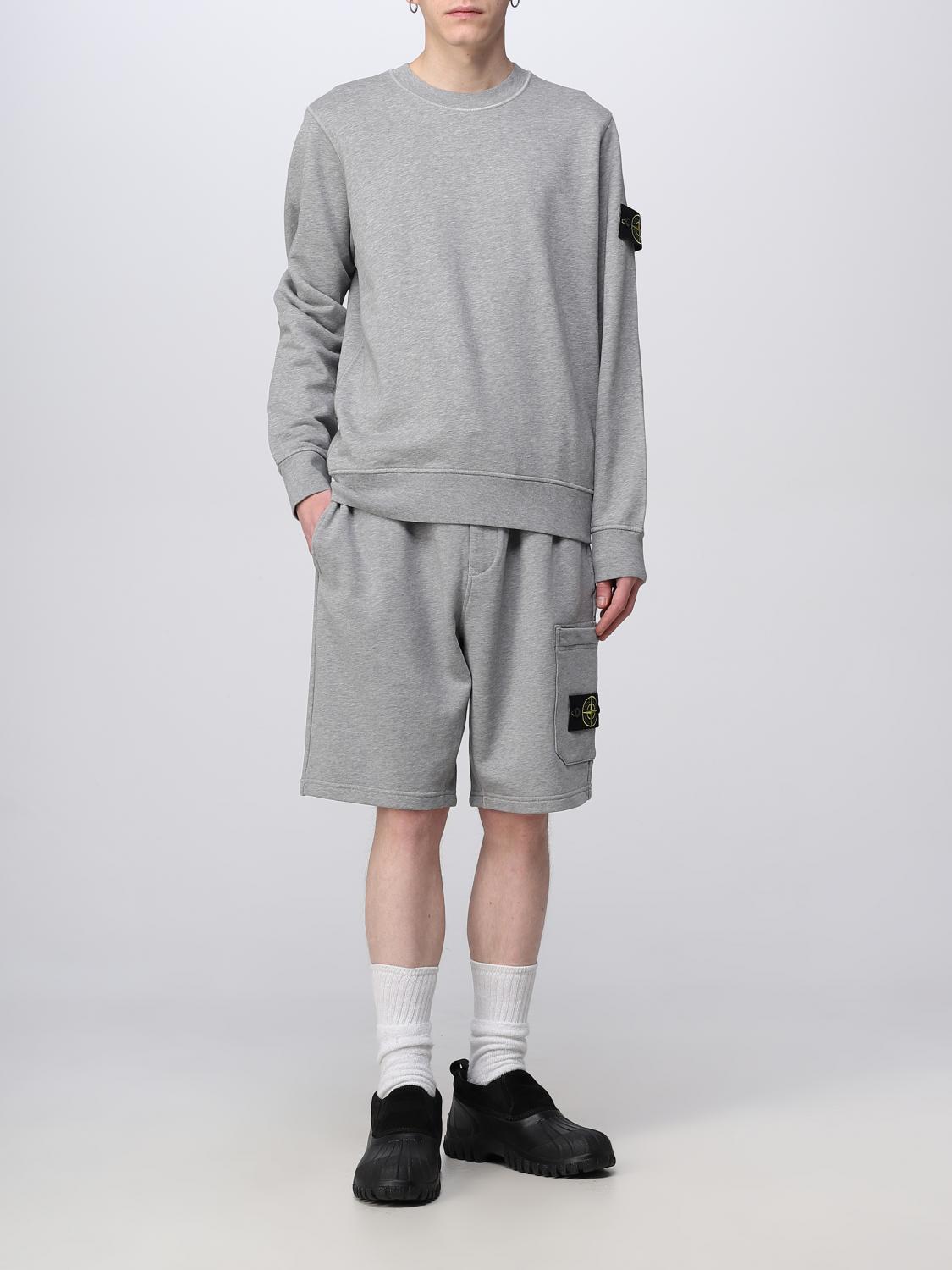 STONE ISLAND スウェットシャツ: スウェットシャツ メンズ Stone Island, グレー - Img 2