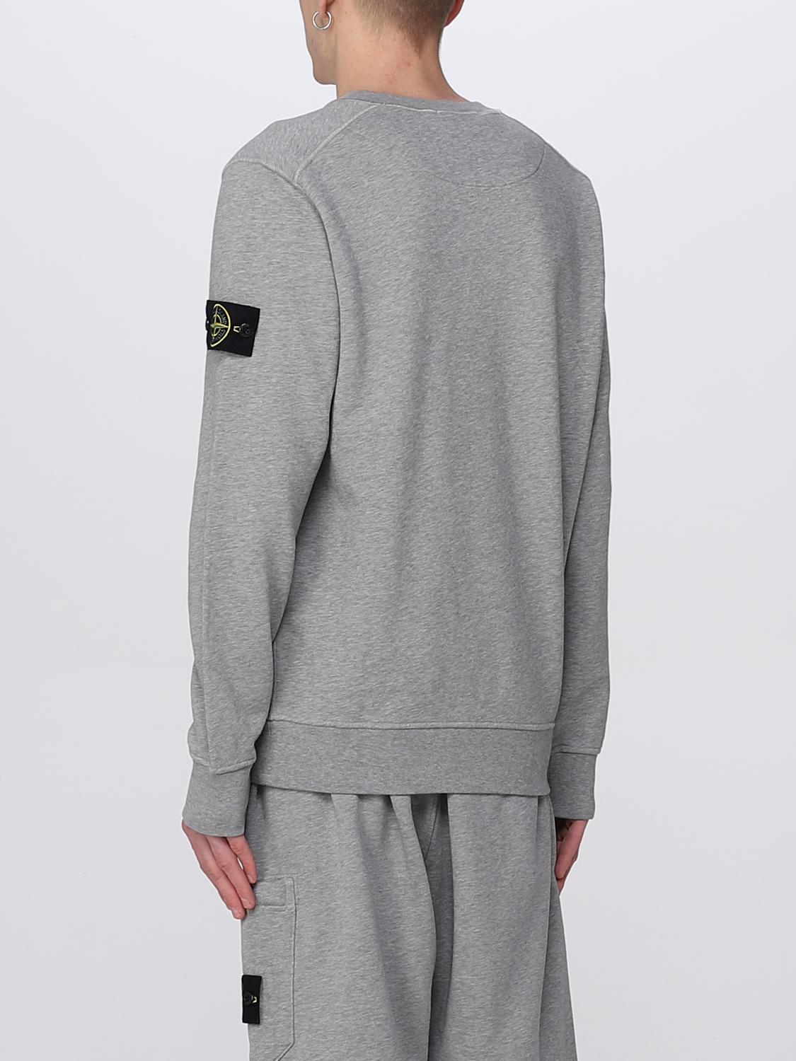 STONE ISLAND スウェットシャツ: スウェットシャツ メンズ Stone Island, グレー - Img 3
