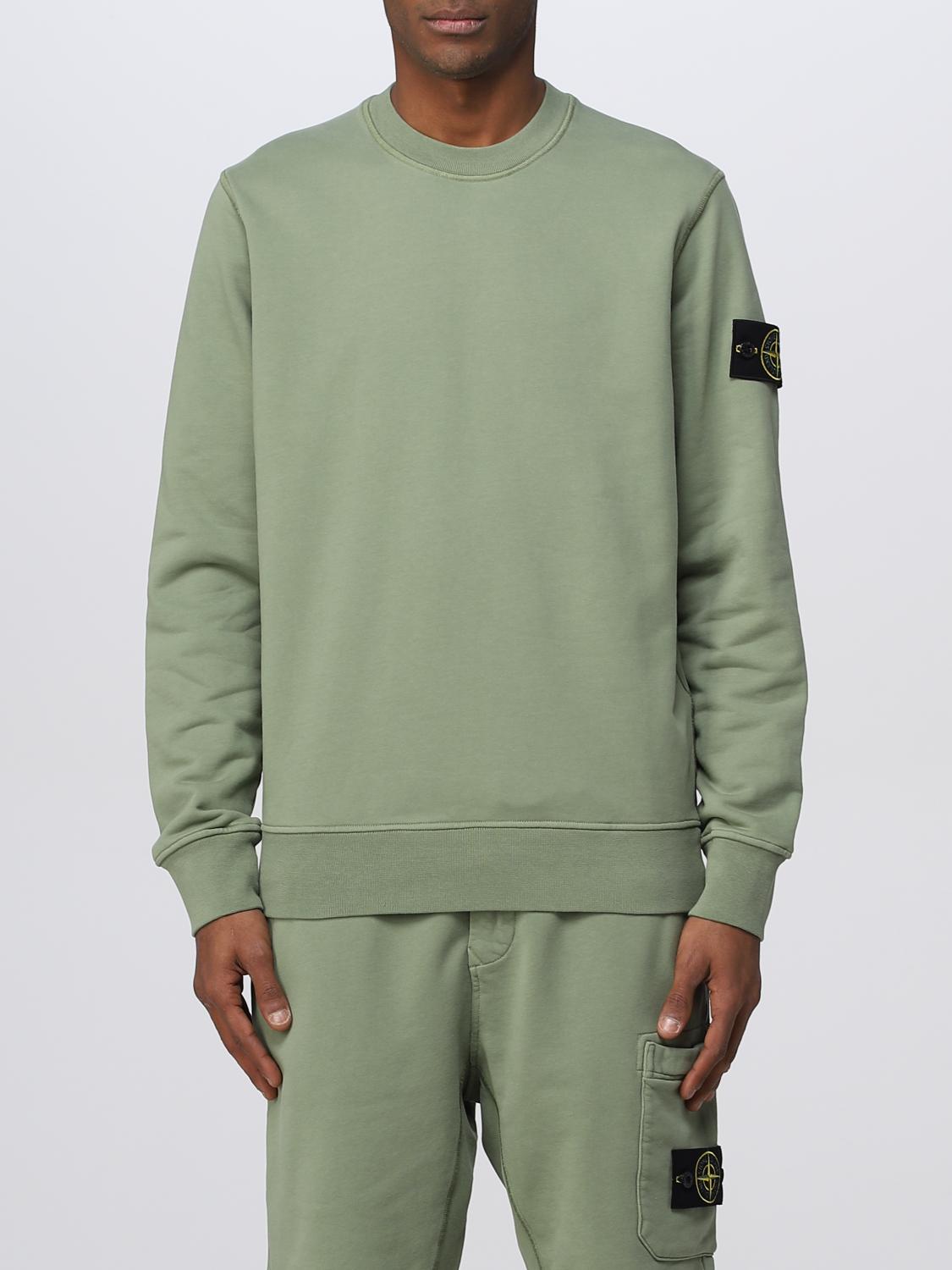 STONE ISLAND SWEATSHIRT: Sweatshirt men Stone Island, Military - Img 1