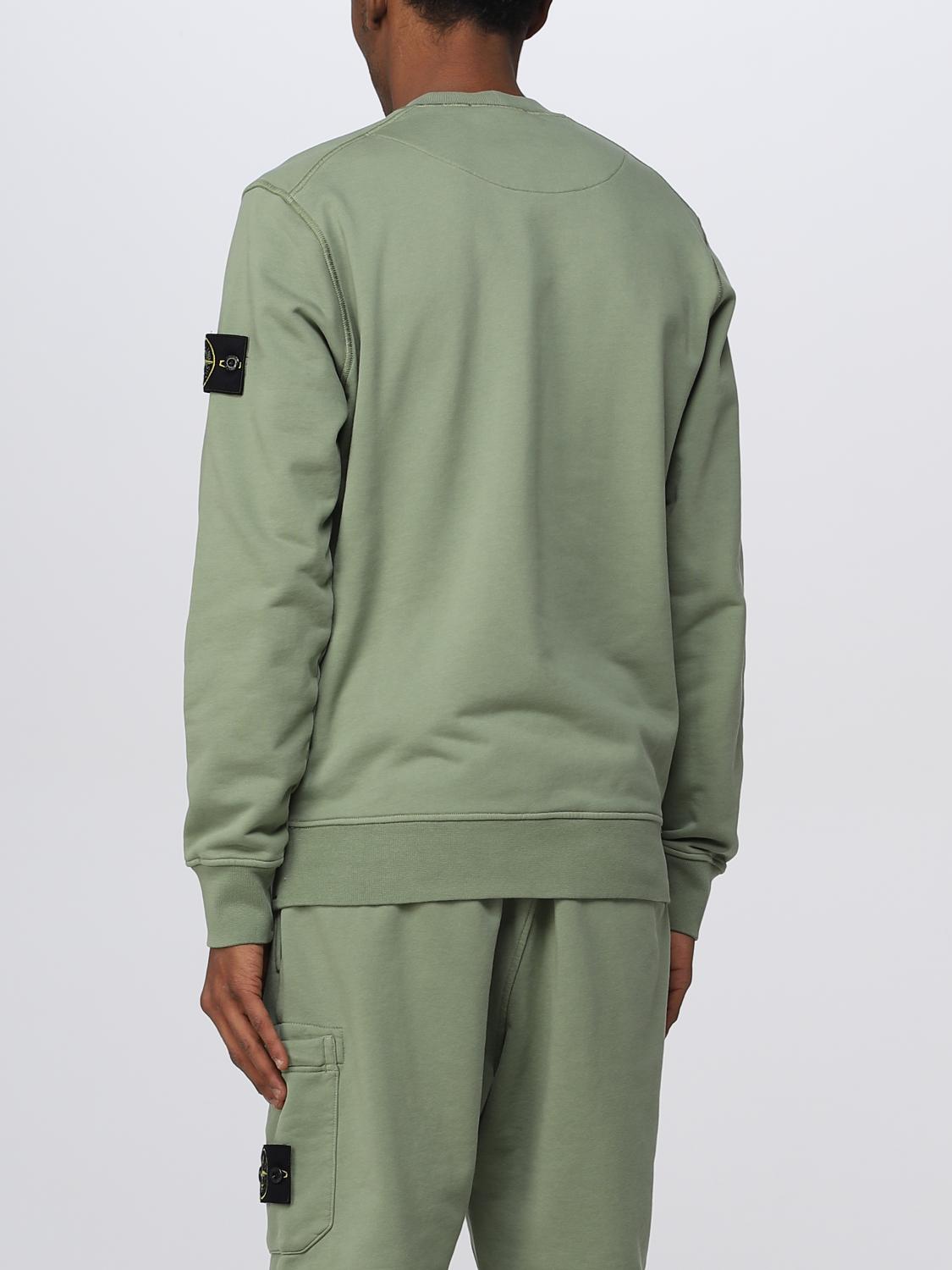 STONE ISLAND SWEATSHIRT: Sweatshirt men Stone Island, Military - Img 3