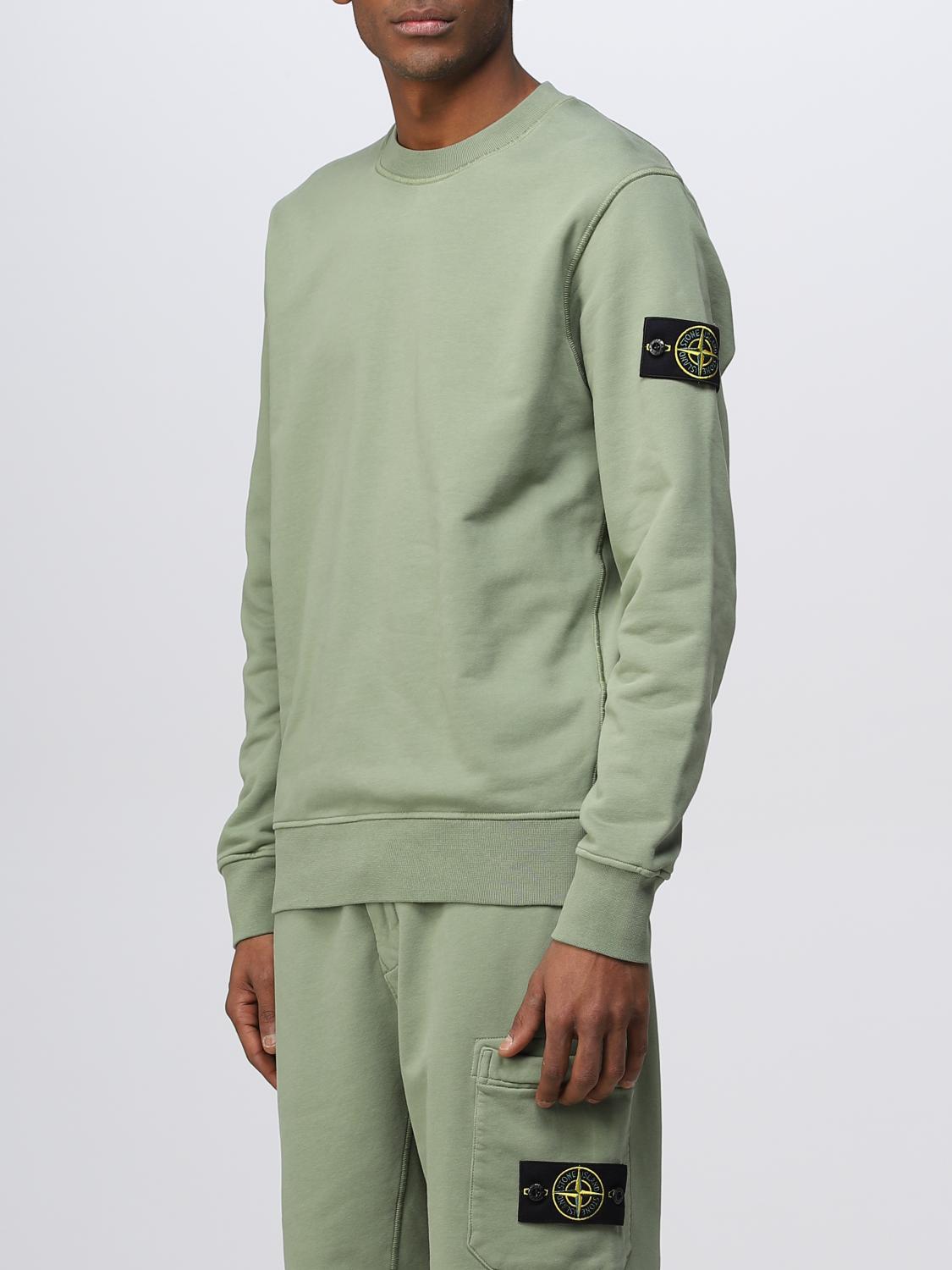 STONE ISLAND SWEATSHIRT: Sweatshirt men Stone Island, Military - Img 4