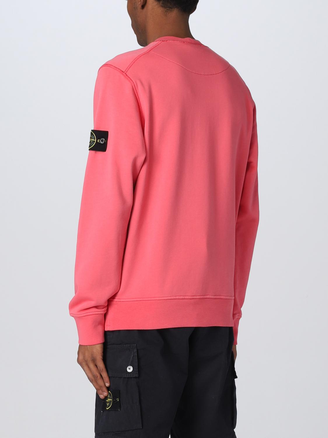 STONE ISLAND SWEATSHIRT: Sweatshirt men Stone Island, Cyclamen - Img 3