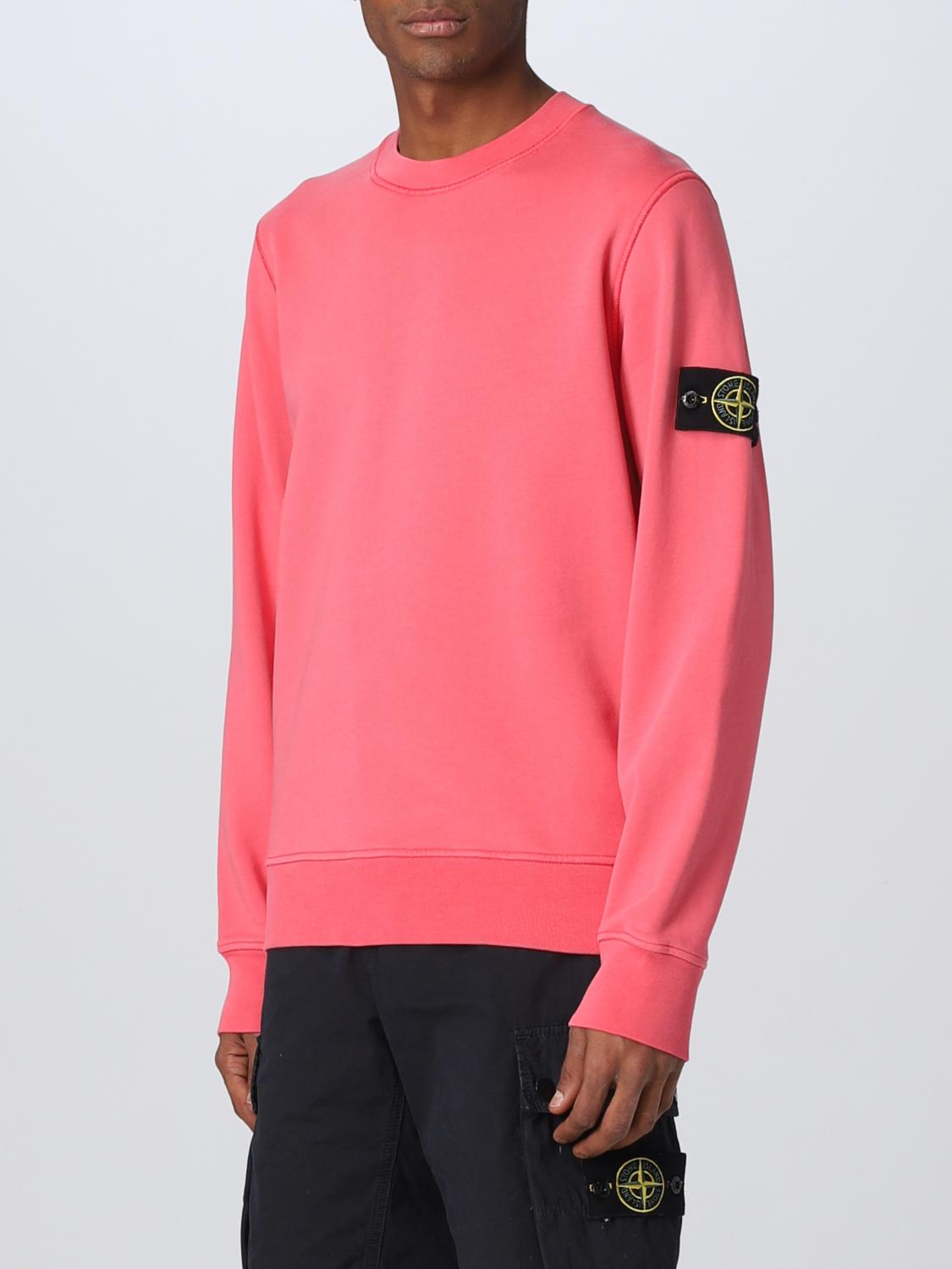 STONE ISLAND SWEATSHIRT: Sweatshirt men Stone Island, Cyclamen - Img 4
