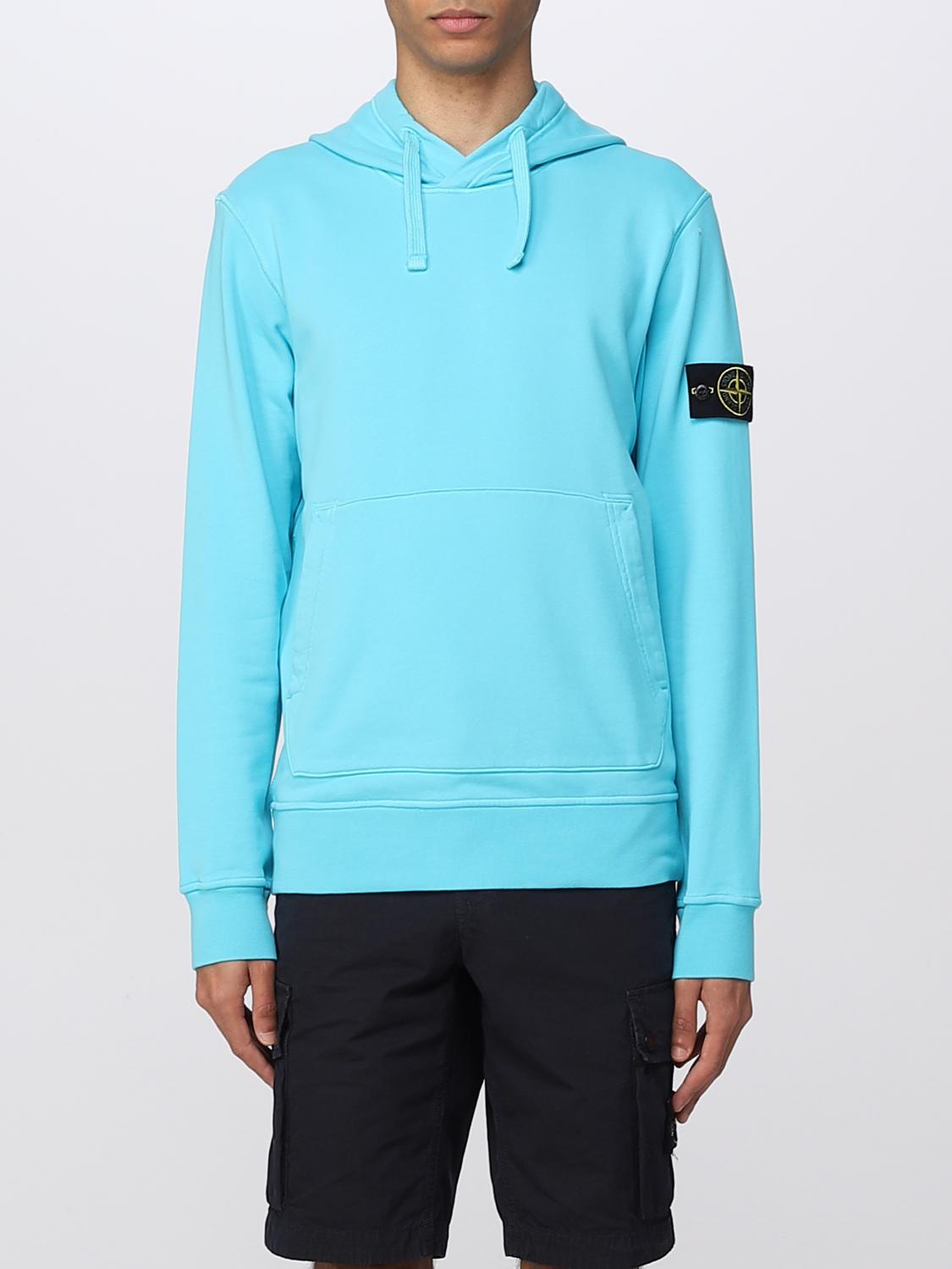 Turquoise Stone Island Teal Sweatshirt Blue Stone Stone Island
