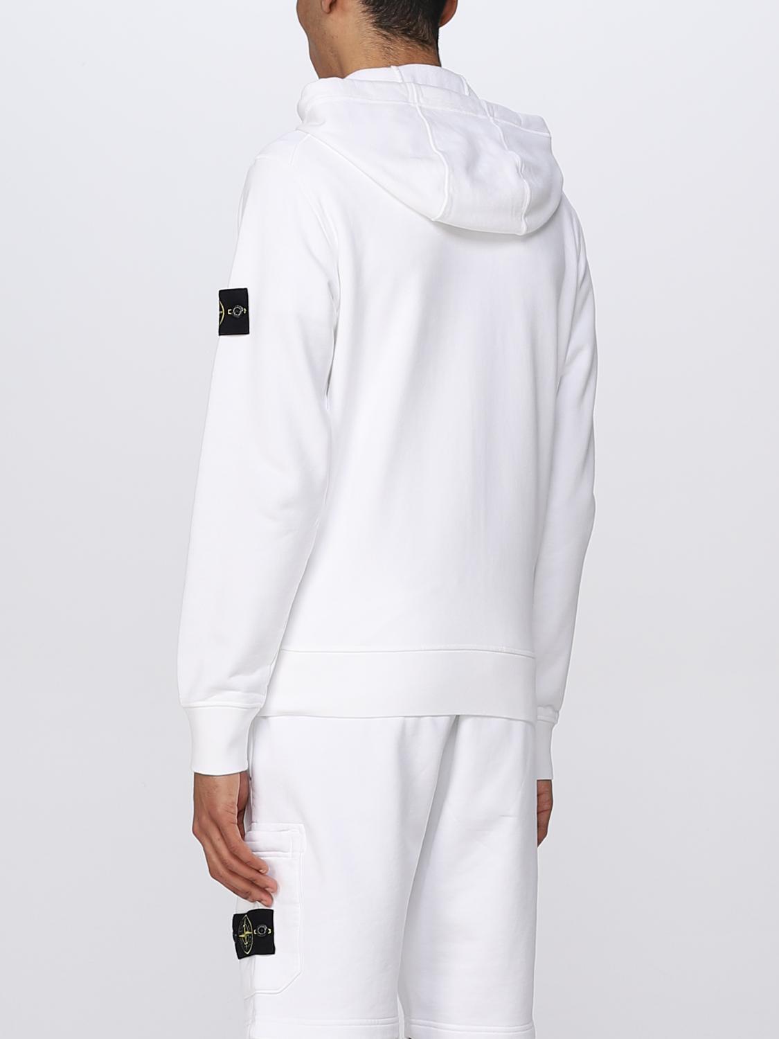 STONE ISLAND SWEATSHIRT: Sweatshirt herren Stone Island, Weiß - Img 3