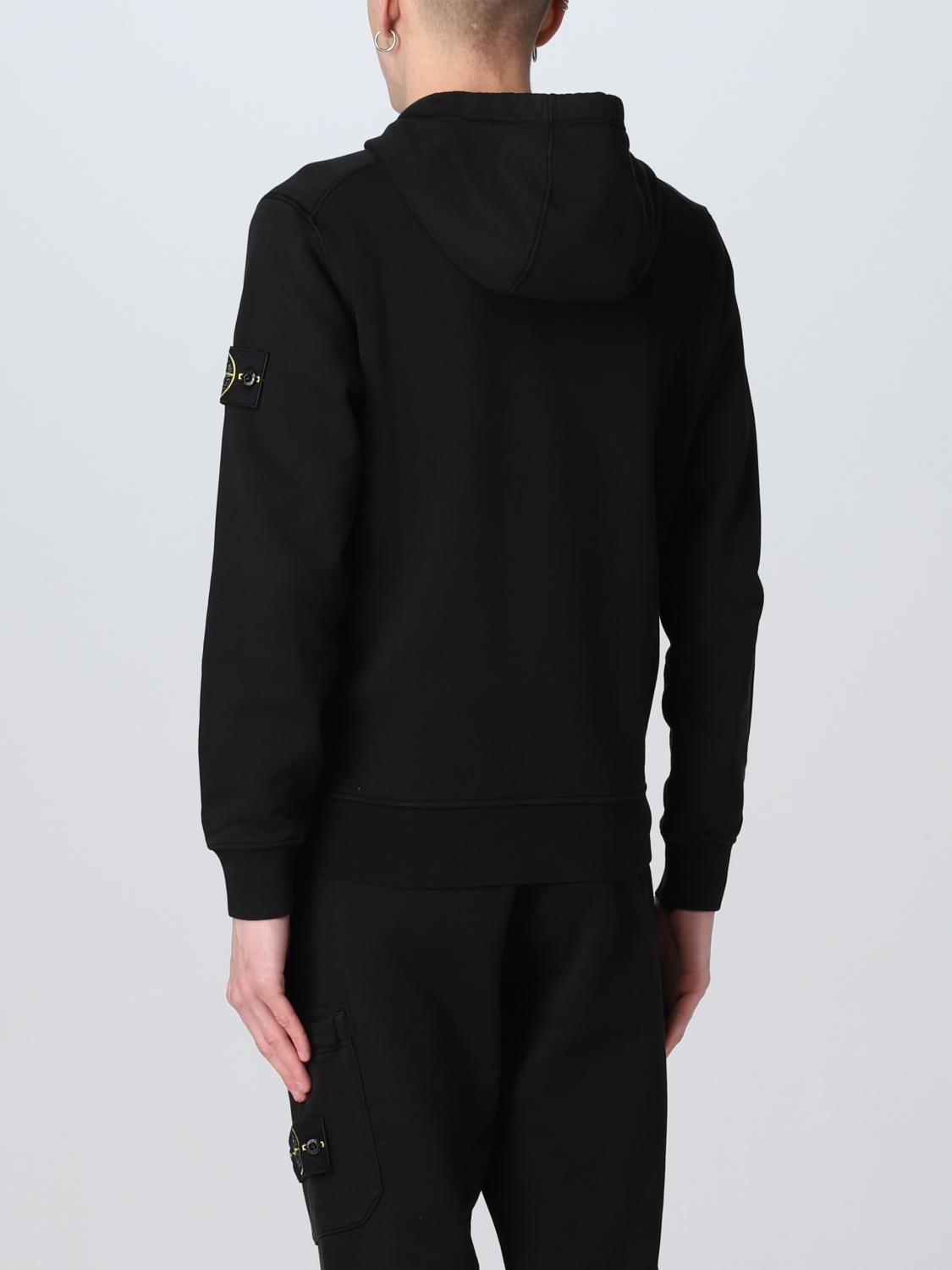 STONE ISLAND SUDADERA: Sudadera hombre Stone Island, Negro - Img 3