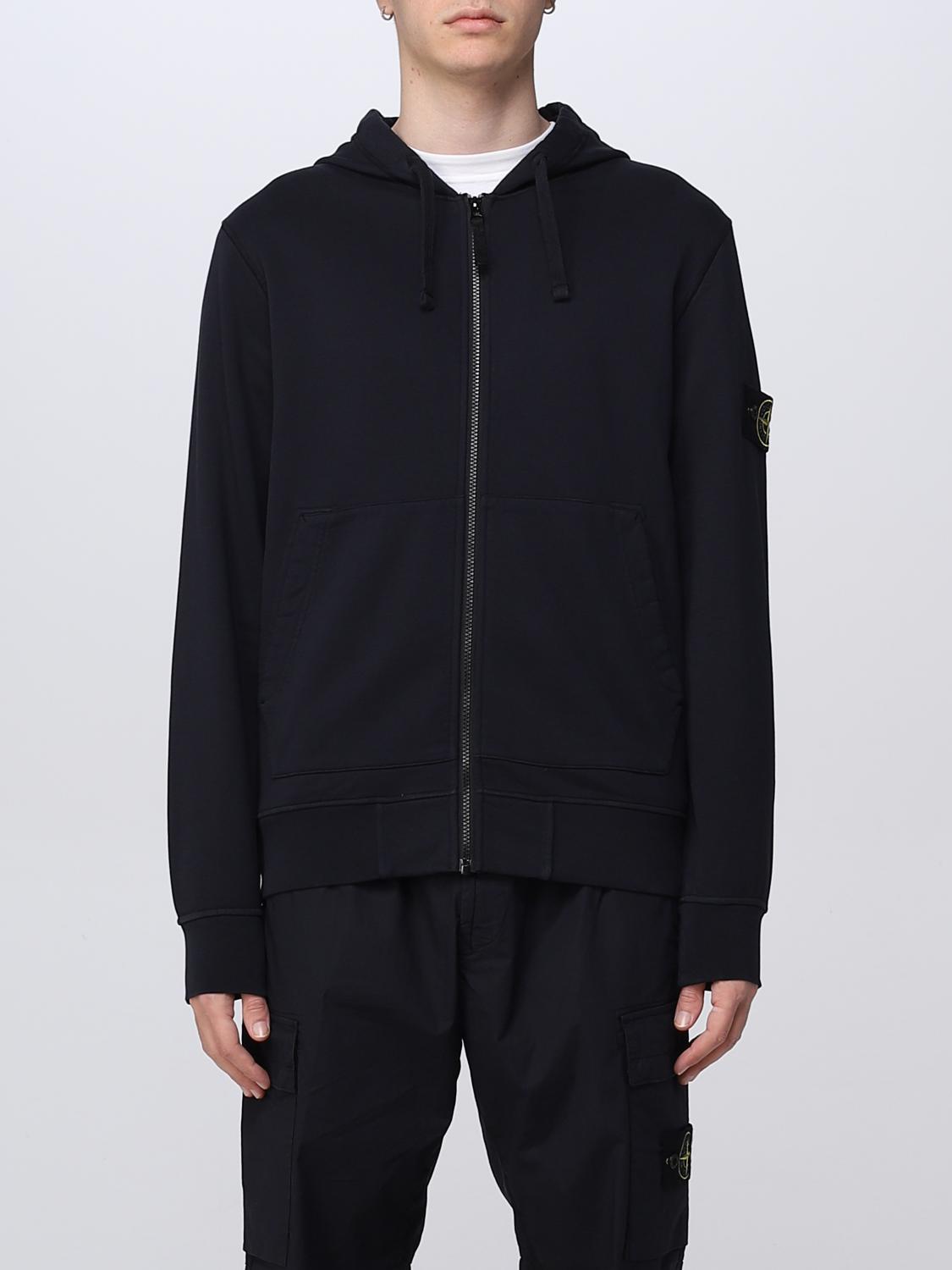 STONE ISLAND SWEATSHIRT: Sweatshirt men Stone Island, Blue - Img 1