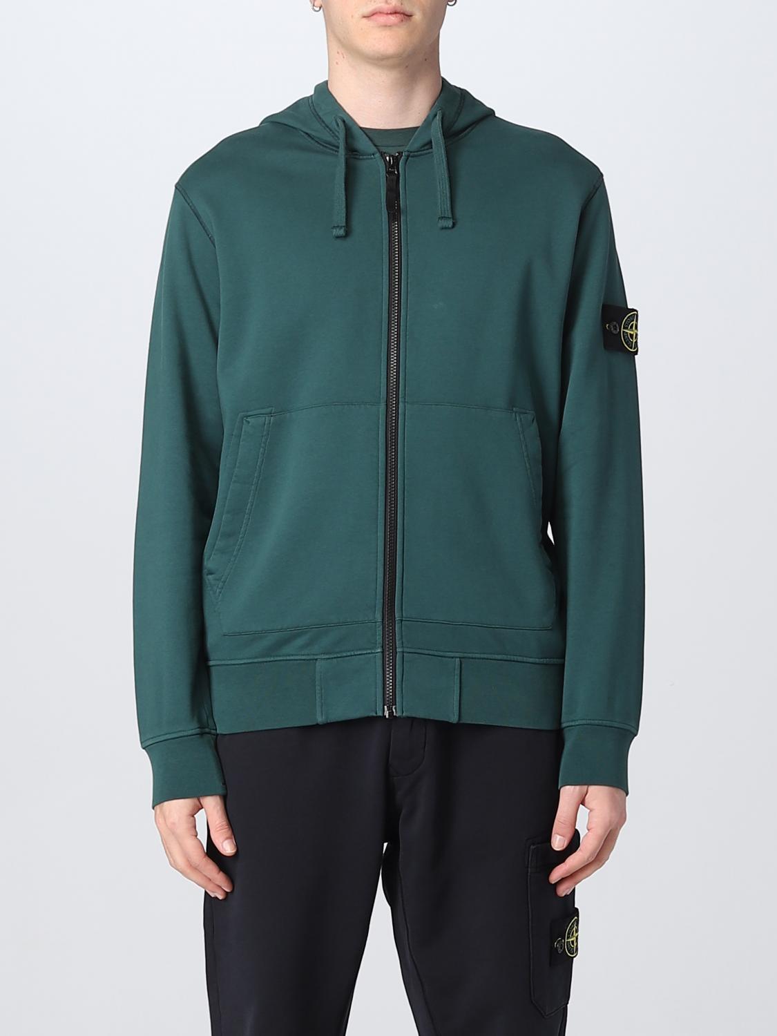 STONE ISLAND SUDADERA: Sudadera hombre Stone Island, Verde - Img 1