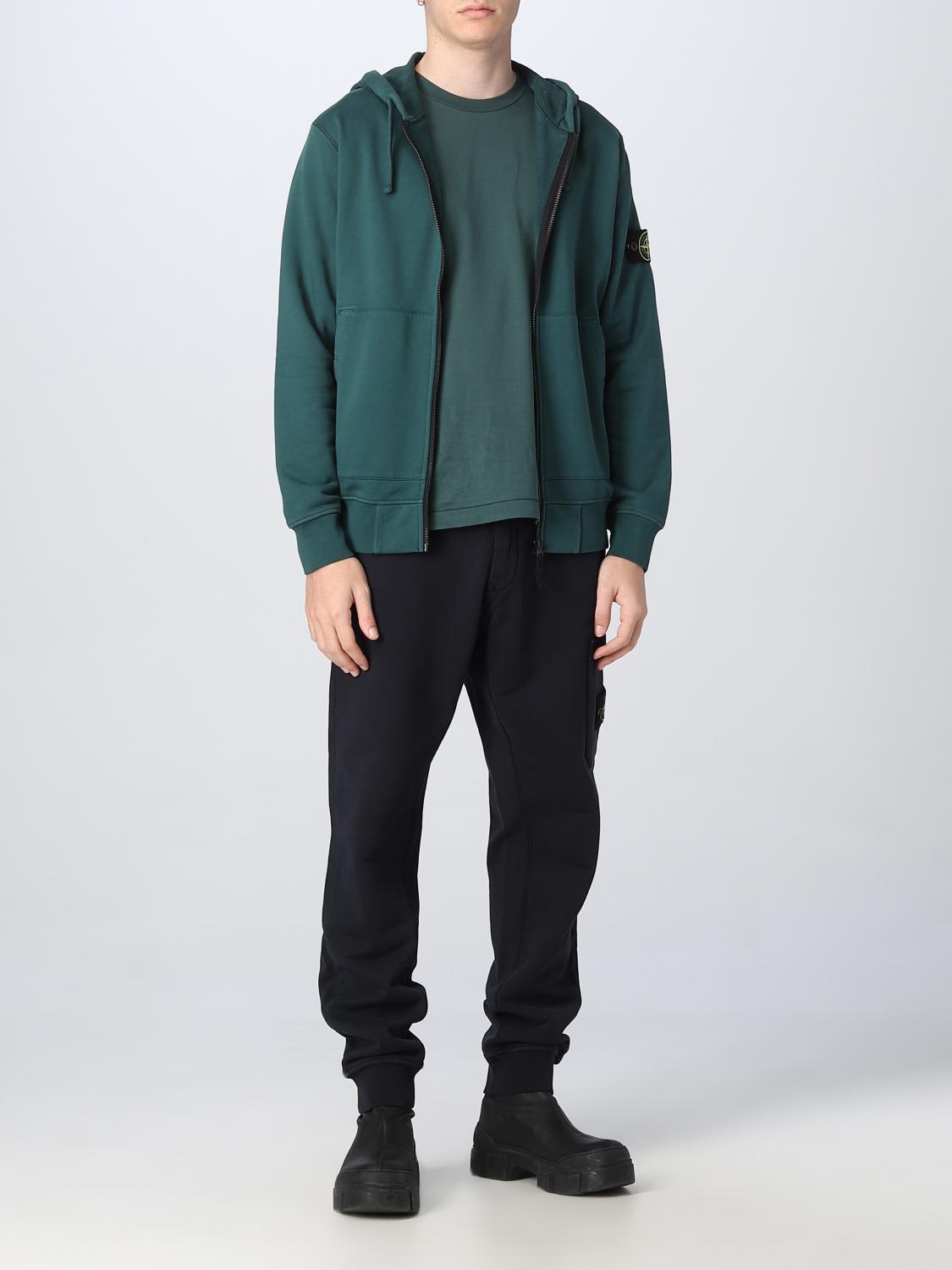 STONE ISLAND SUDADERA: Sudadera hombre Stone Island, Verde - Img 2