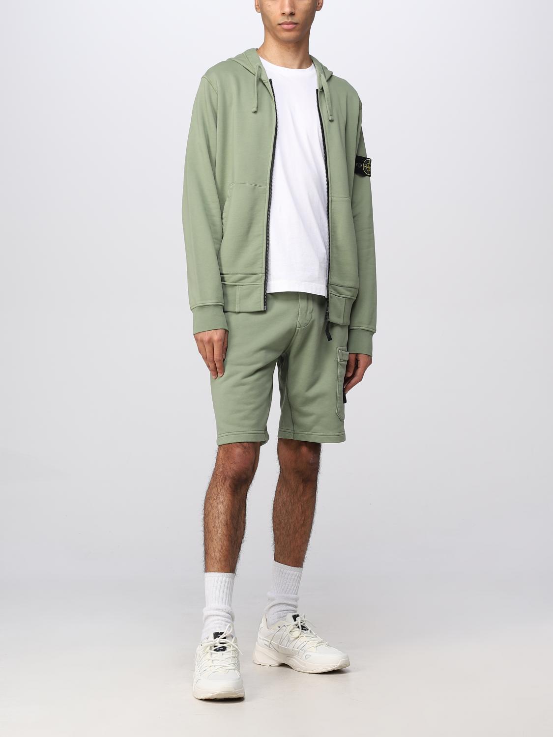 STONE ISLAND SWEATSHIRT: Sweatshirt men Stone Island, Military - Img 2