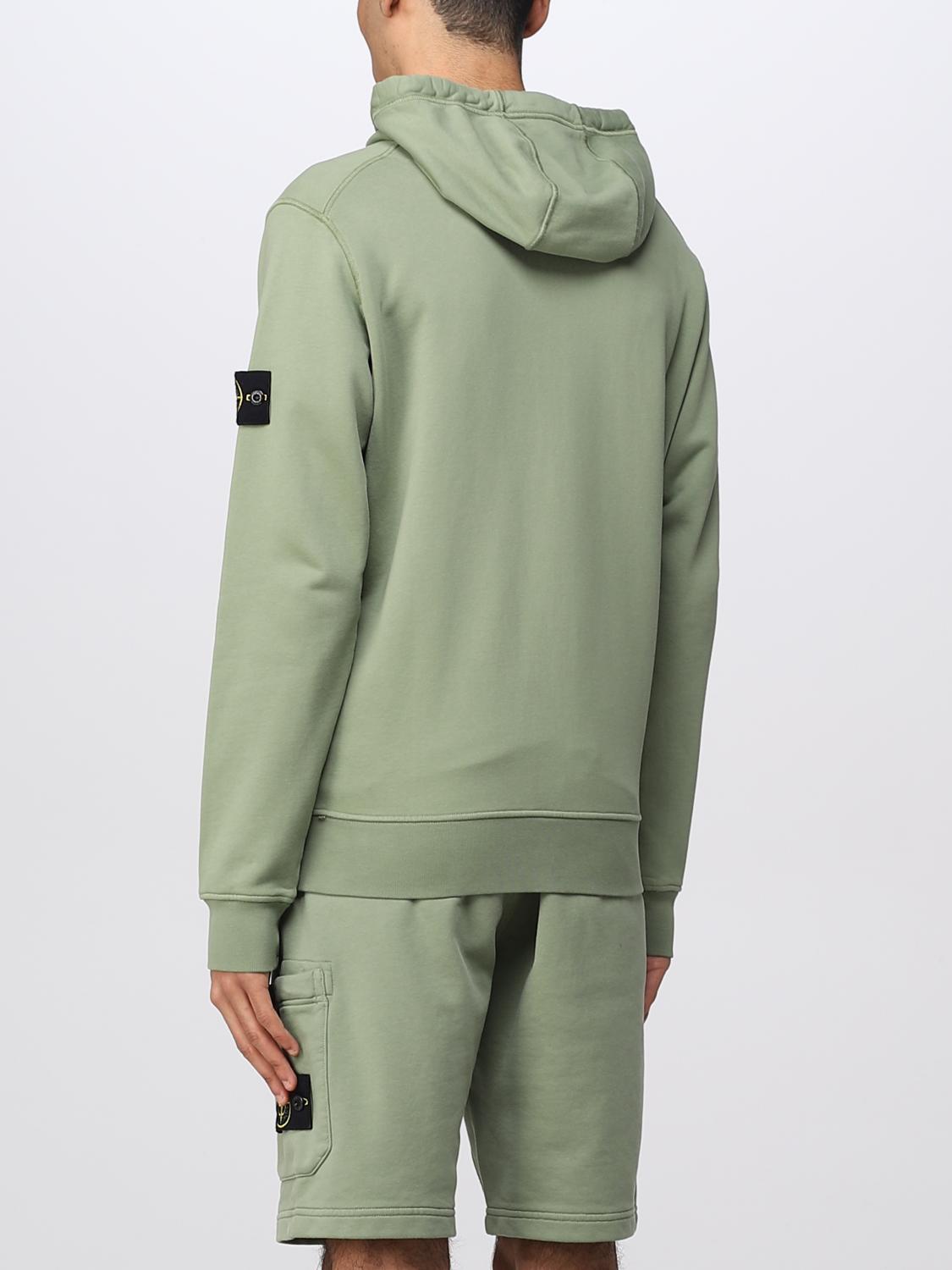 STONE ISLAND SWEATSHIRT: Sweatshirt men Stone Island, Military - Img 3