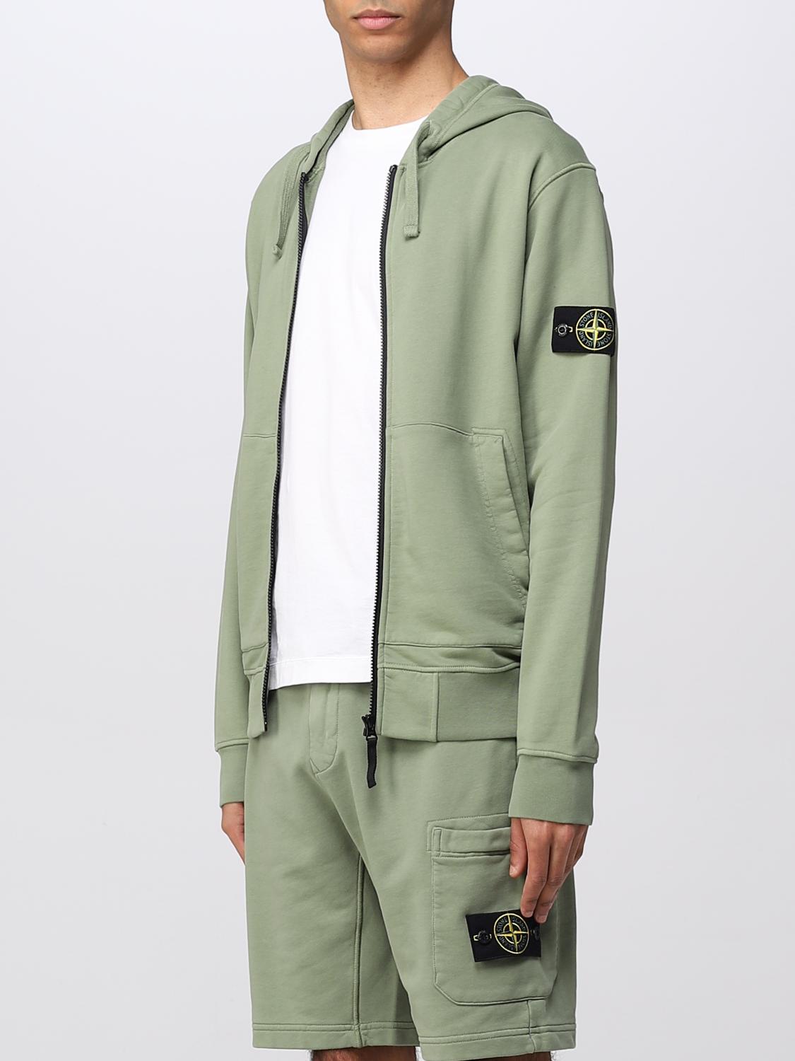 STONE ISLAND SWEATSHIRT: Sweatshirt men Stone Island, Military - Img 4