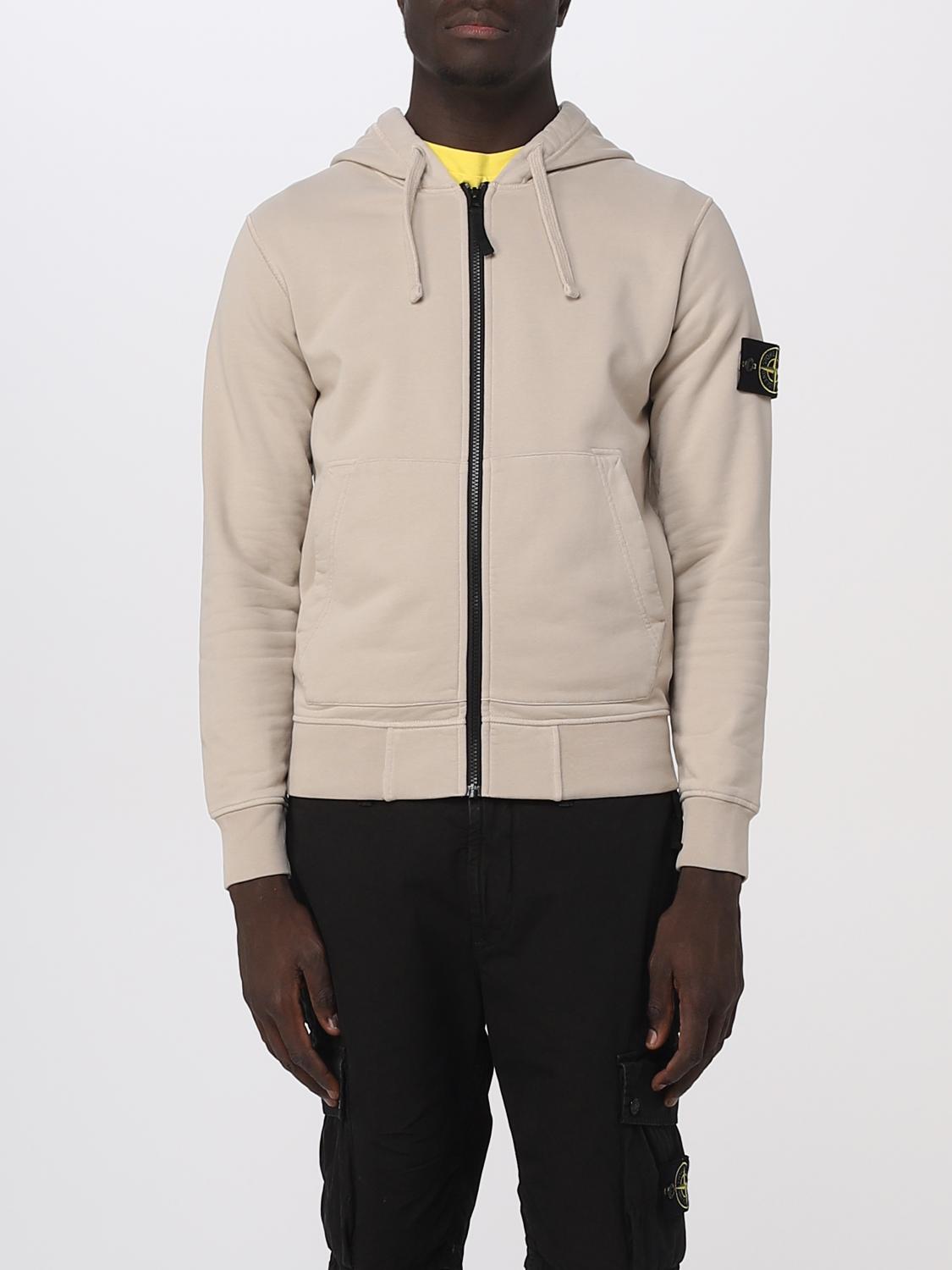 STONE ISLAND 卫衣: 卫衣 男士 Stone Island, 鸽子灰色 - Img 1