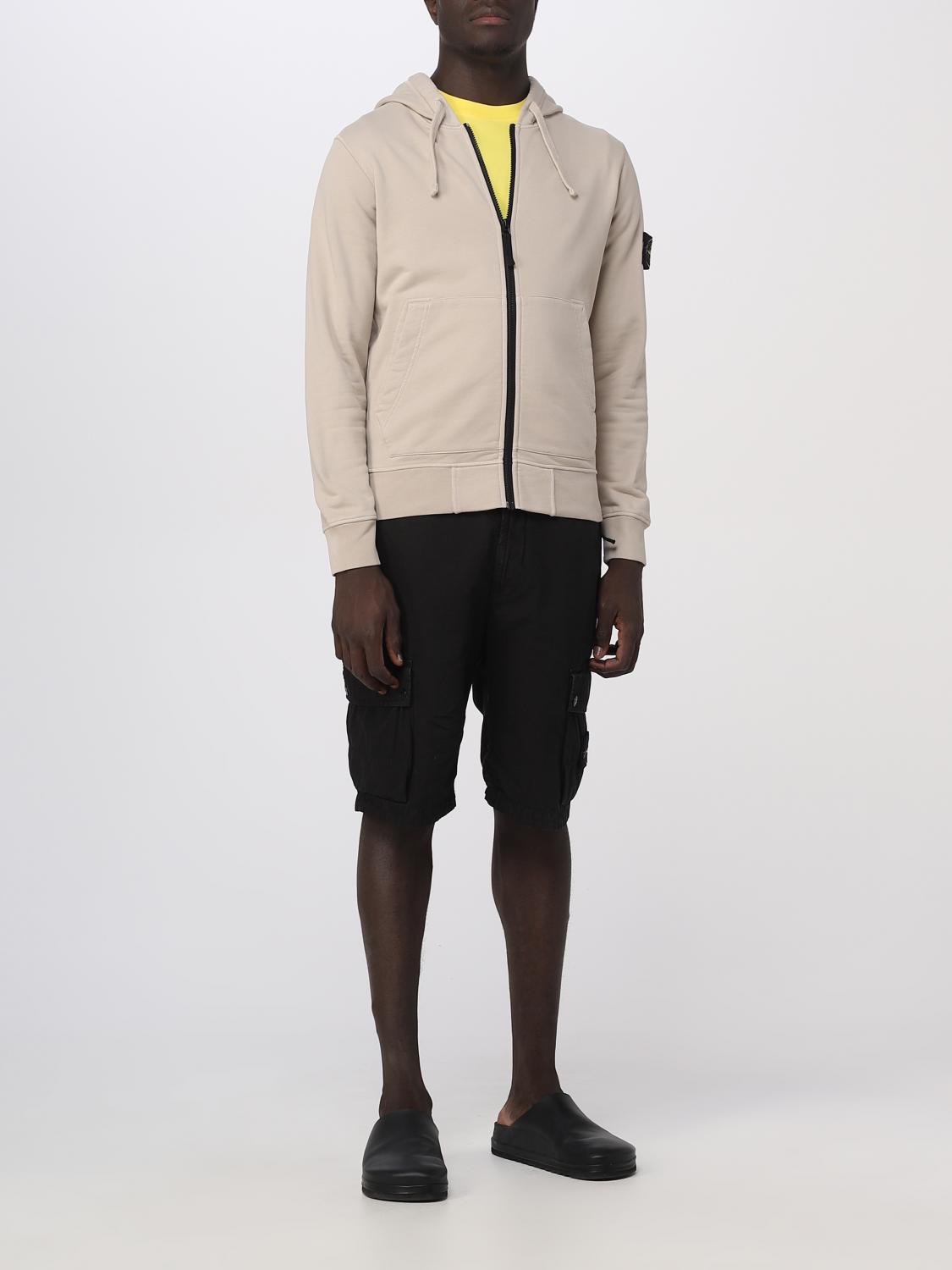 STONE ISLAND 卫衣: 卫衣 男士 Stone Island, 鸽子灰色 - Img 2