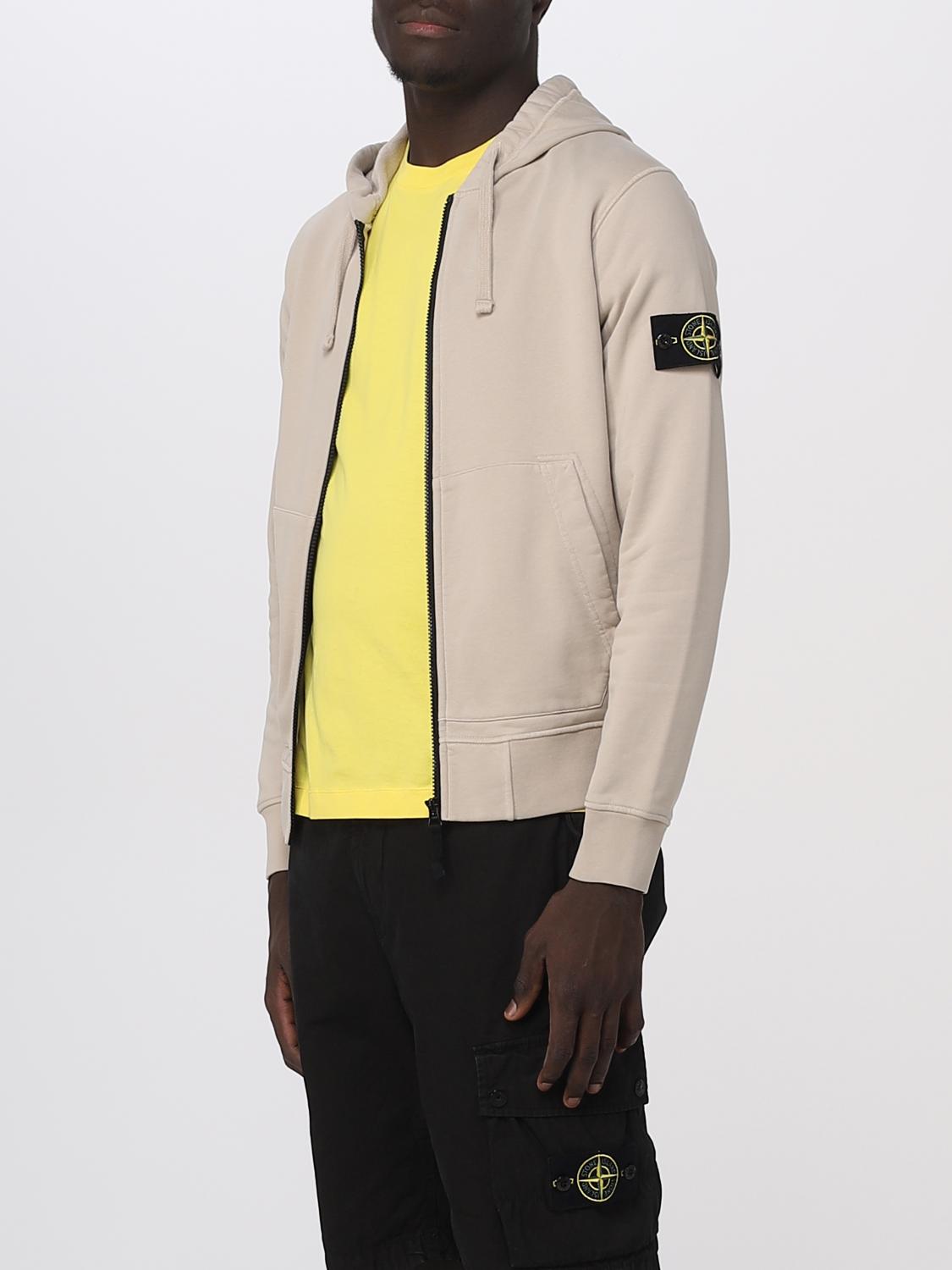 STONE ISLAND 卫衣: 卫衣 男士 Stone Island, 鸽子灰色 - Img 4