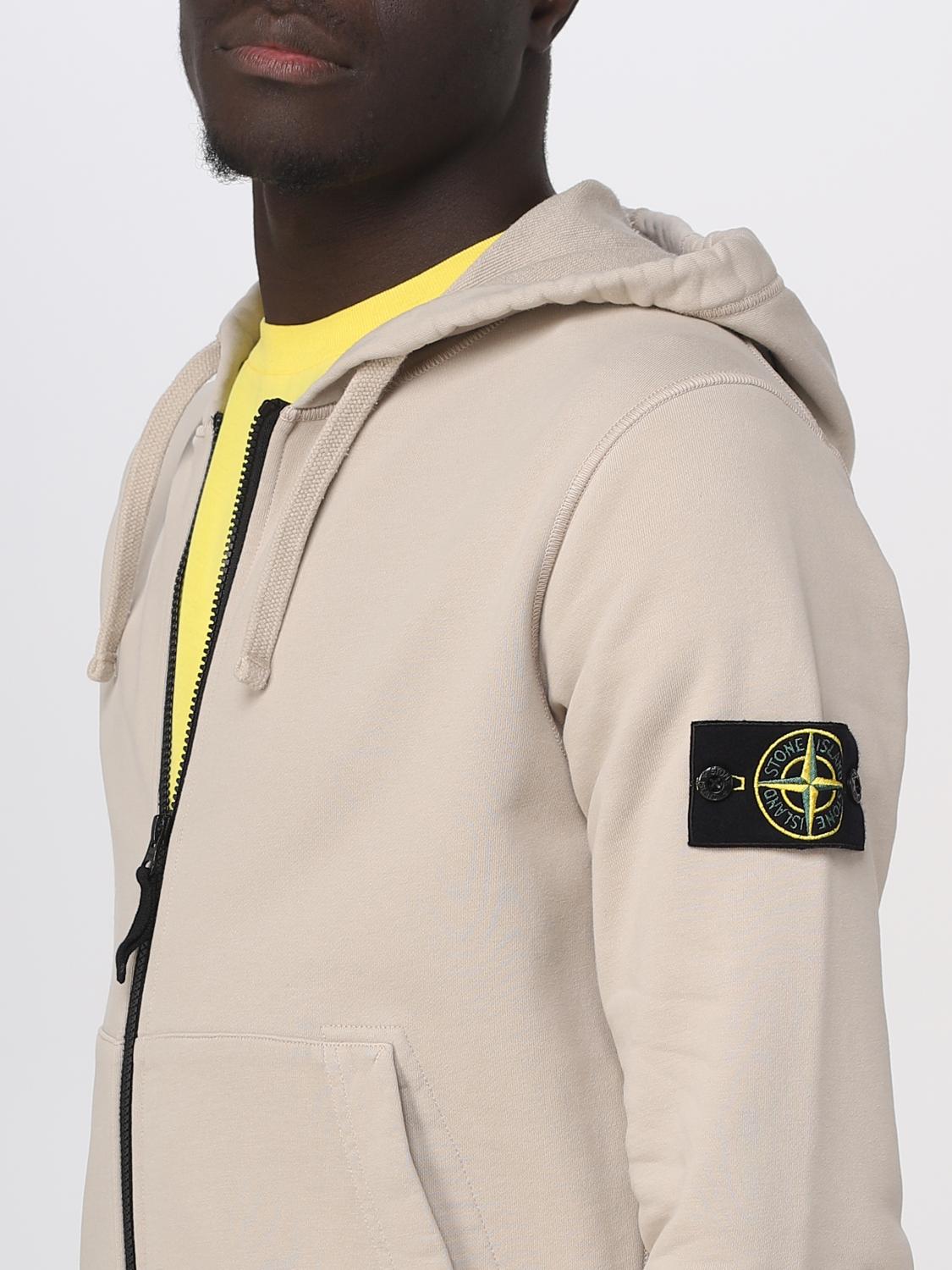 STONE ISLAND 卫衣: 卫衣 男士 Stone Island, 鸽子灰色 - Img 5