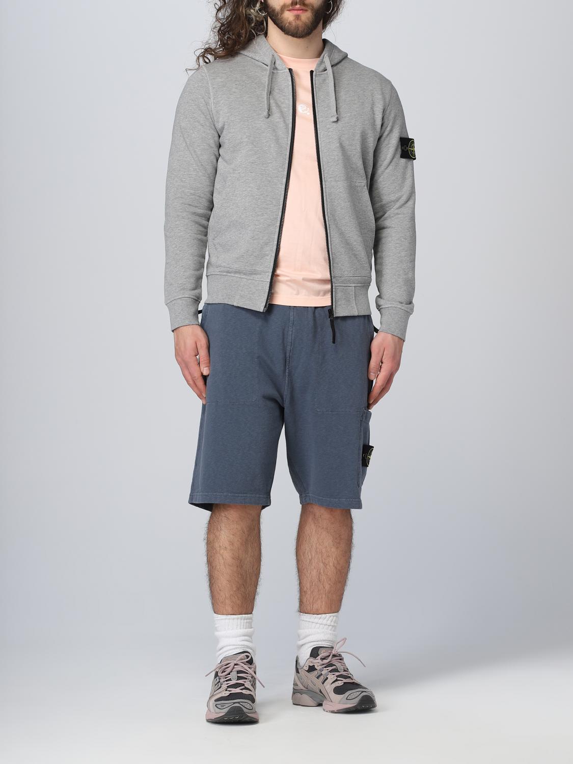 STONE ISLAND SUDADERA: Sudadera hombre Stone Island, Grisáceo - Img 2