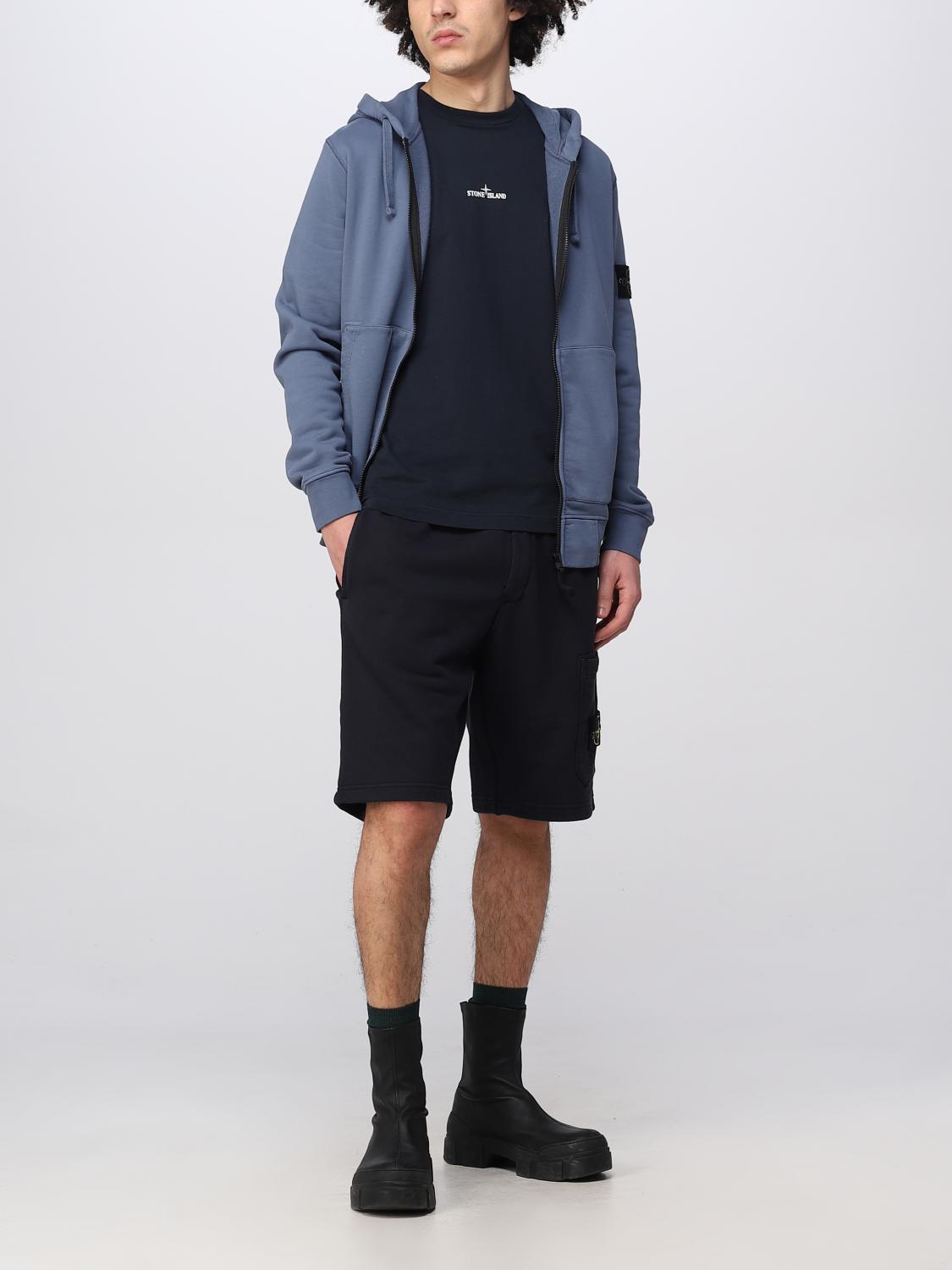 STONE ISLAND SUDADERA: Sudadera hombre Stone Island, Azul Oscuro 1 - Img 2