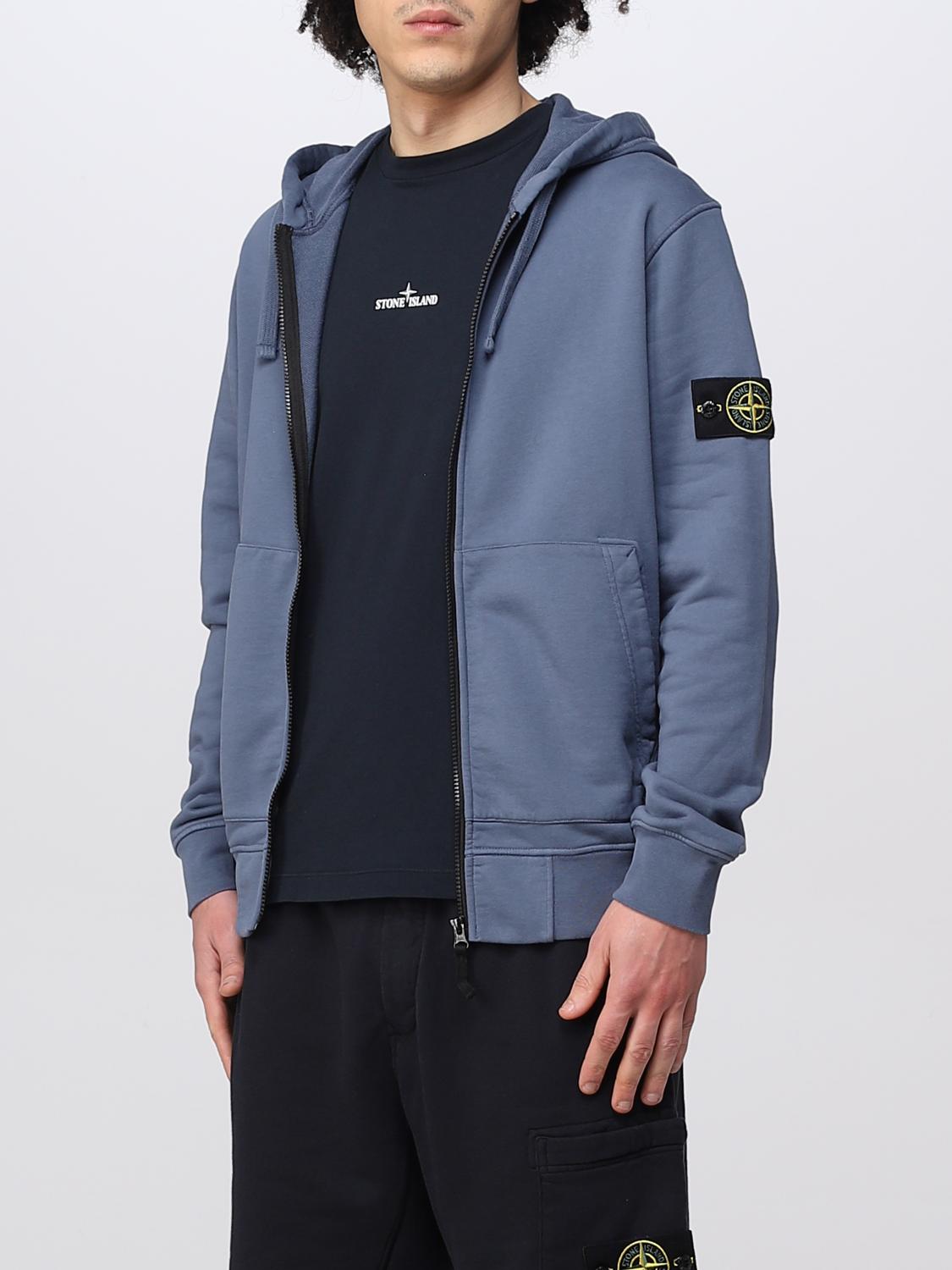 STONE ISLAND SUDADERA: Sudadera hombre Stone Island, Azul Oscuro 1 - Img 4