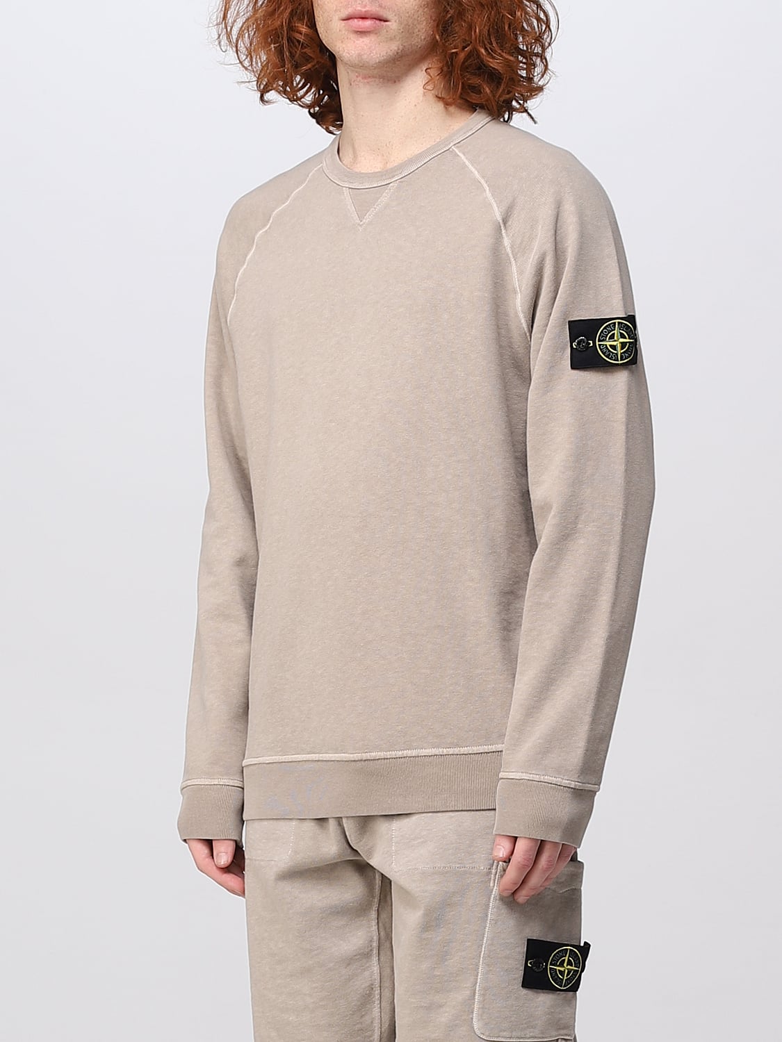 STONE ISLAND SUDADERA: Sudadera hombre Stone Island, Gris - Img 4
