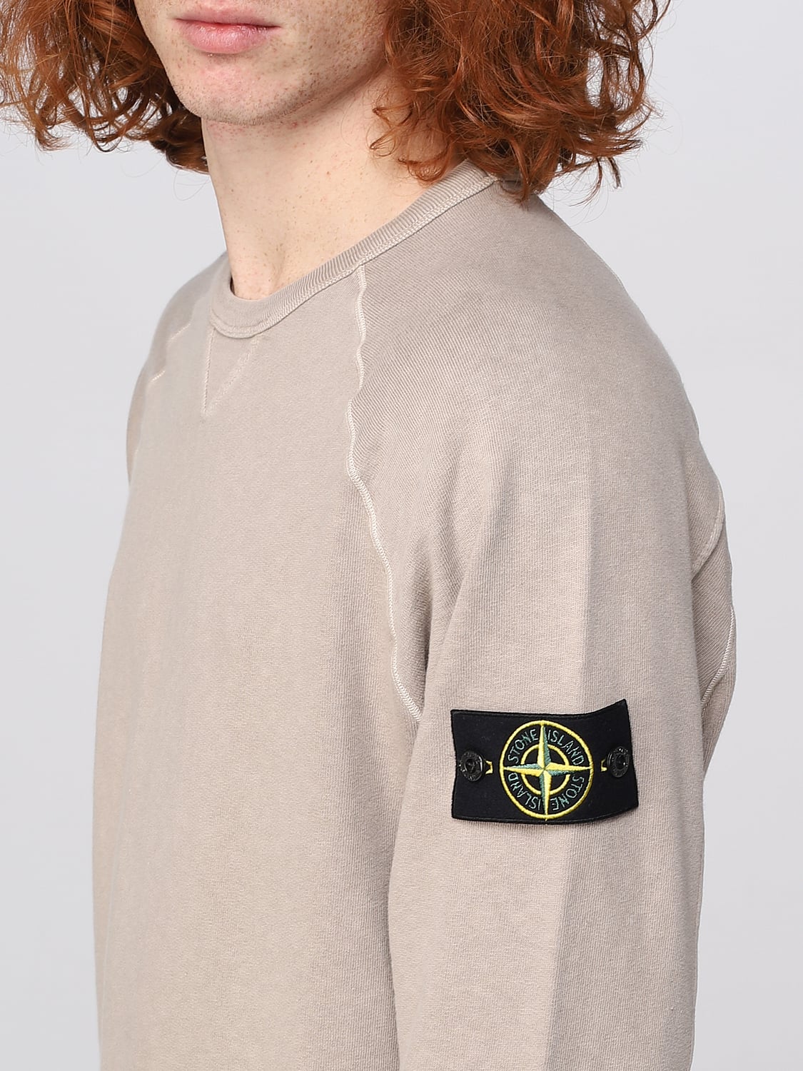 STONE ISLAND SUDADERA: Sudadera hombre Stone Island, Gris - Img 5