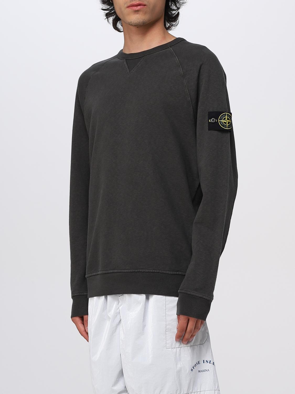 STONE ISLAND SUDADERA: Sudadera hombre Stone Island, Carbón - Img 4