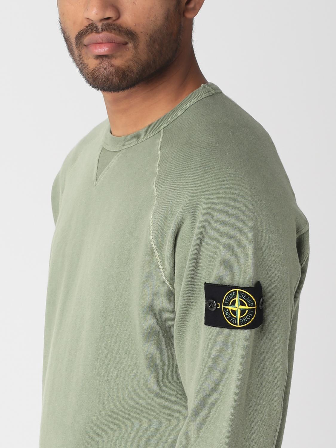 STONE ISLAND SUDADERA: Sudadera hombre Stone Island, Verde Salvia - Img 5