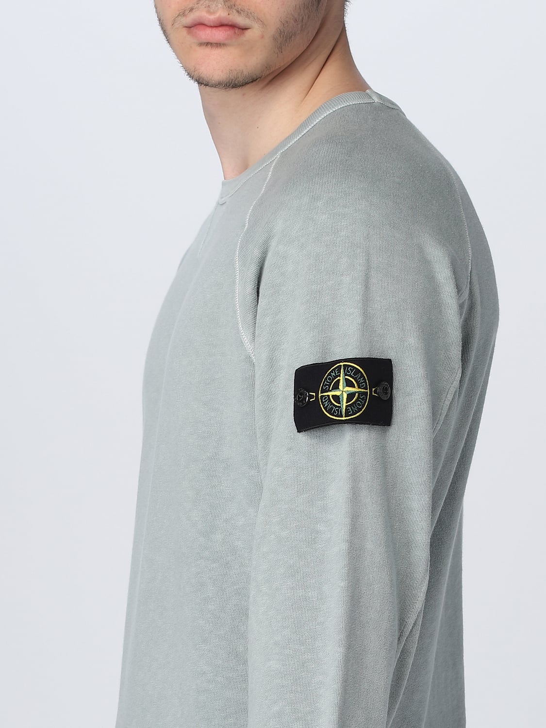 STONE ISLAND SUDADERA: Sudadera hombre Stone Island, Gris Humo - Img 5